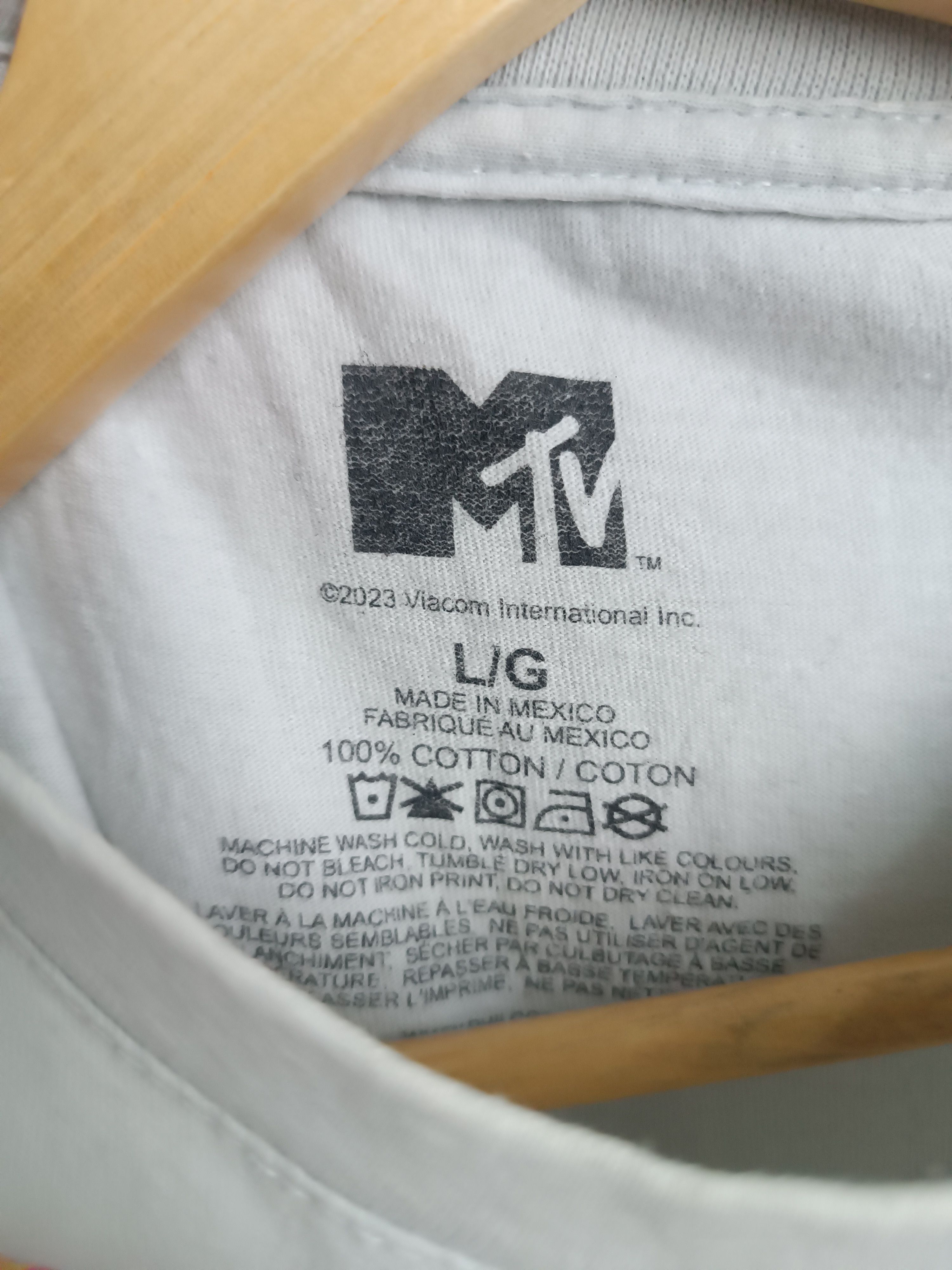 Mtv VINTAGE MTV MUSIC TELEVISION ROCK GRUNGE PUNK Y2K TEE Size US L / EU 52-54 / 3 - 8 Thumbnail