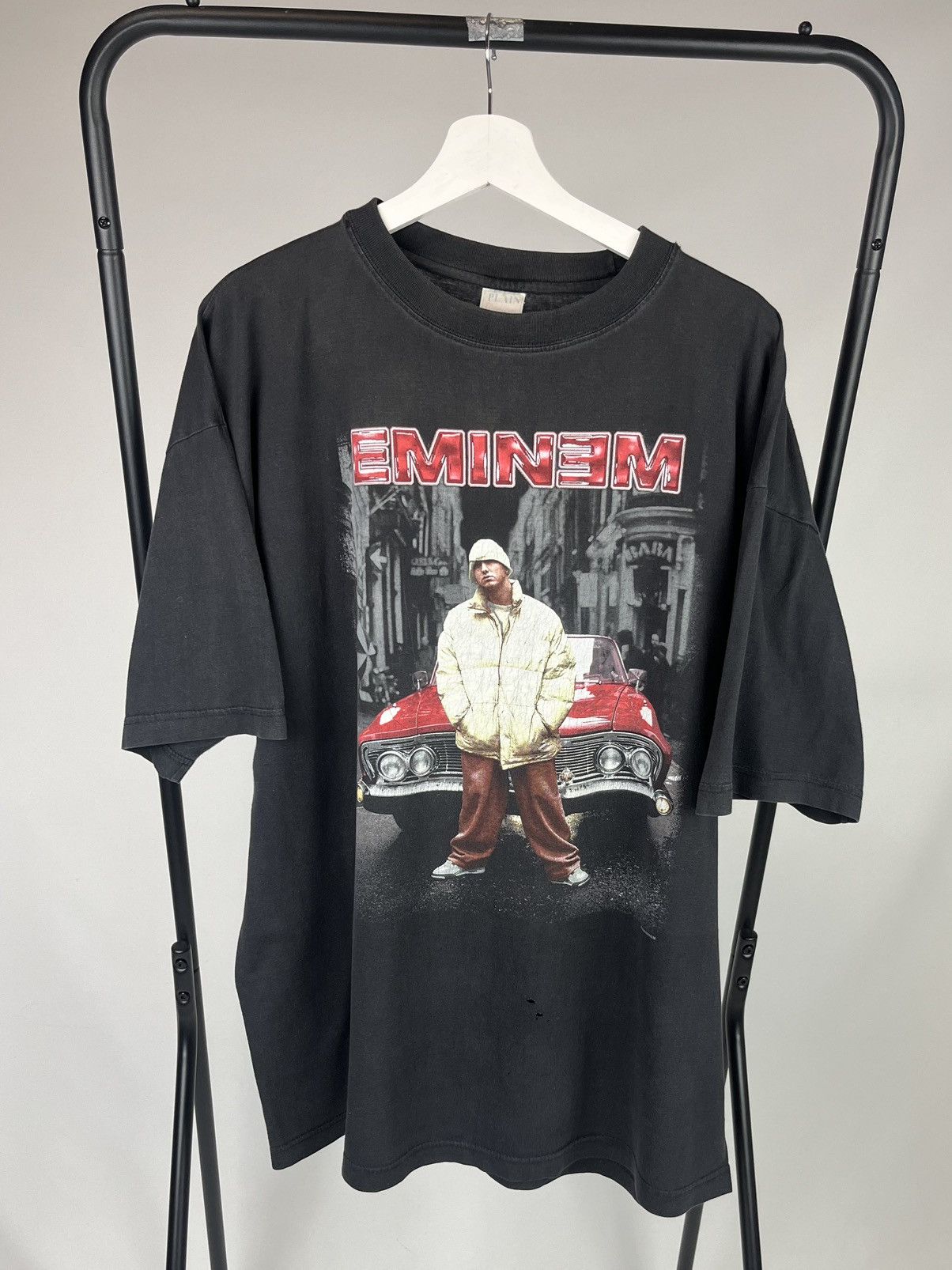 Vintage Vintage Tee Eminem 2000s y2k merch Rap washed tee Size US XL / EU 56 / 4 - 1 Thumbnail