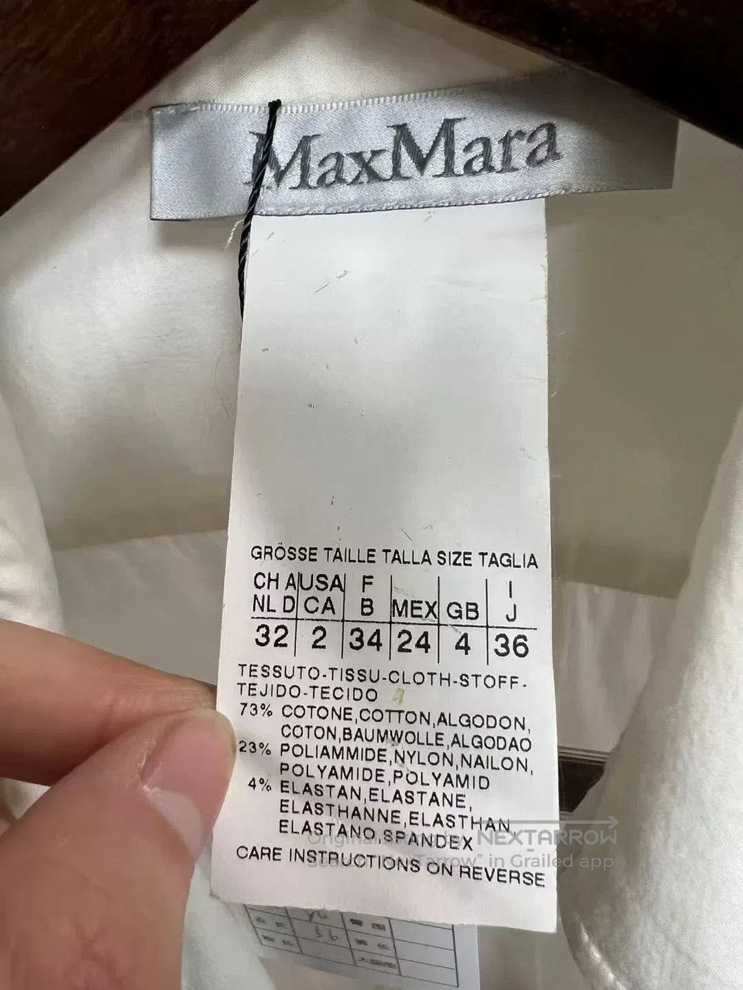 Max Mara Maxmara Silk Shirt. Size M / US 6-8 / IT 42-44 - 3 Thumbnail
