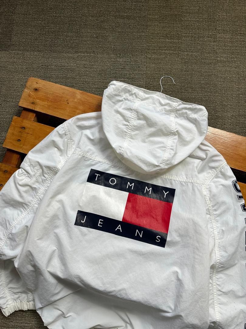 Tommy Hilfiger TOMMY JEANS ANORAK WINDBREAKER Size US L / EU 52-54 / 3 - 3 Thumbnail