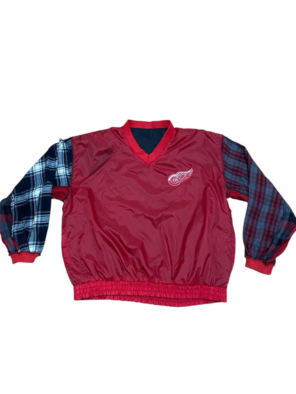 NBA × NFL × Starter Vintage fans gear red wings windbreaker sweater reversible Size US XXL / EU 58 / 5 - 2 Thumbnail