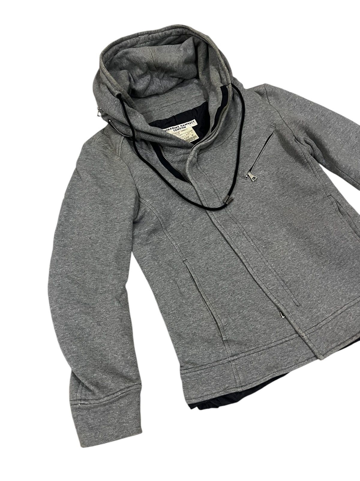 Katharine Hamnett London KATHARINE HAMNET LONDON BLOUSON JAKET HOODIES ZIPPER Size M / US 6-8 / IT 42-44 - 3 Thumbnail