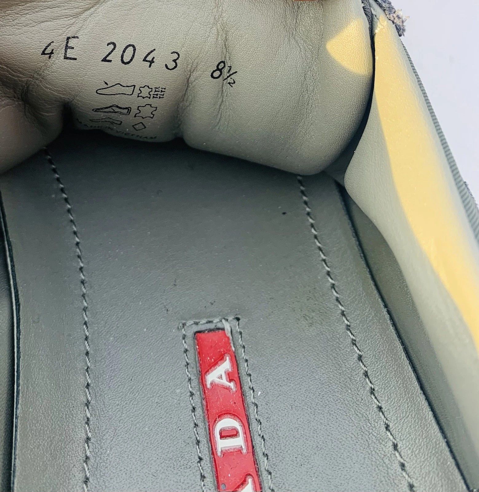 Prada Prada America's Cup Navy Blue Leather 9.5 Suede Size US 9.5 / EU 42-43 - 10 Thumbnail