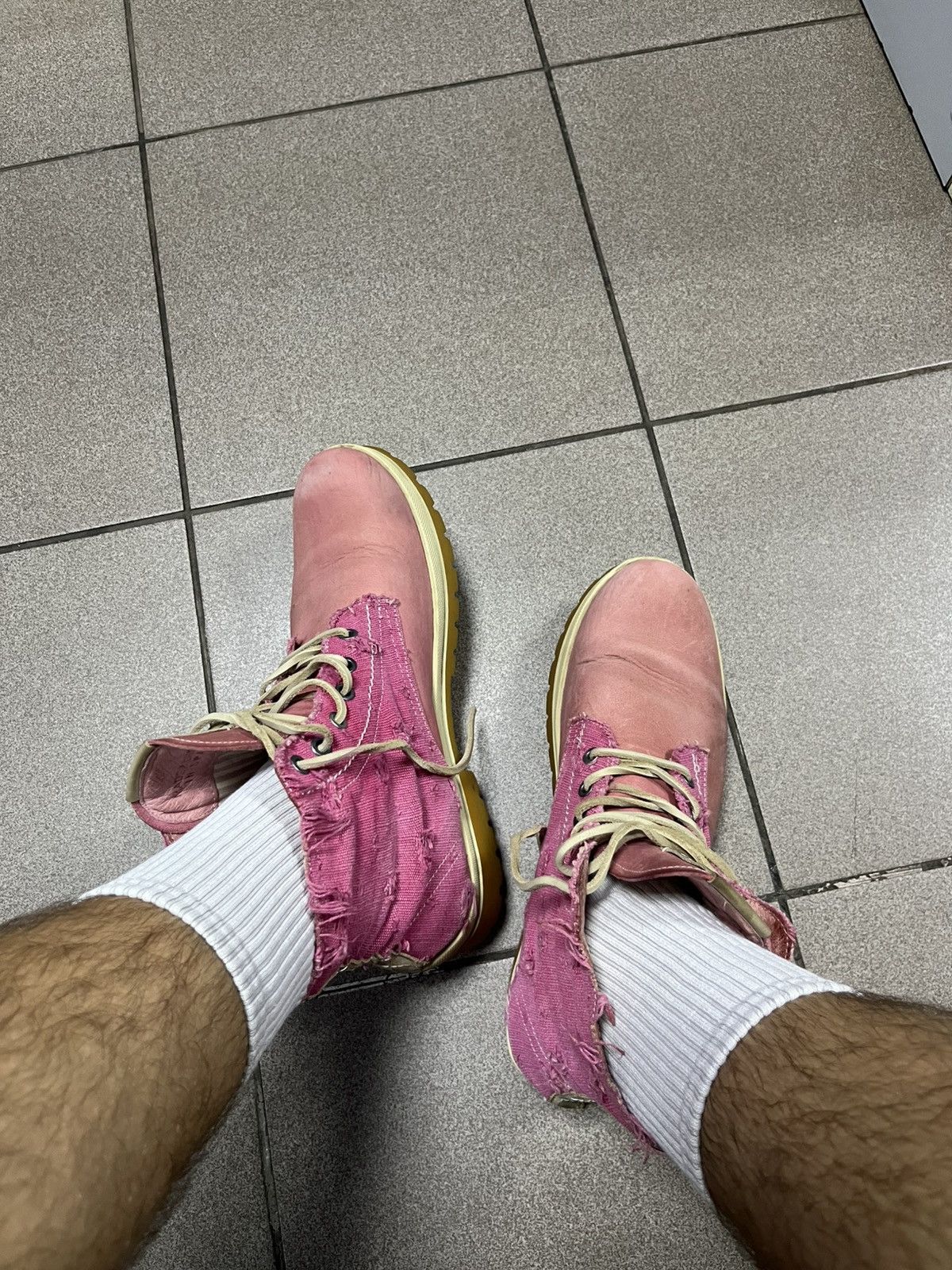 Hysteric Glamour Vintage Leather Pink Hysteric Glamour Style Boots Size US 8.5 / EU 41-42 - 2 Thumbnail