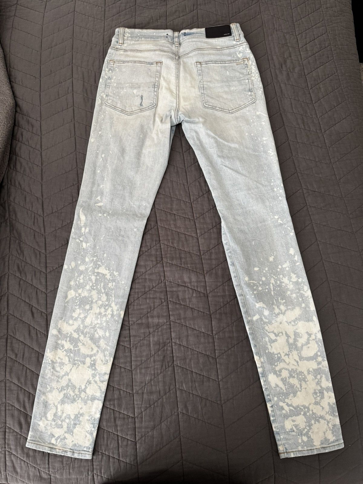 Amiri Amiri Distressed Bleached Jeans - Size 32 Size US 32 / EU 48 - 2 Thumbnail