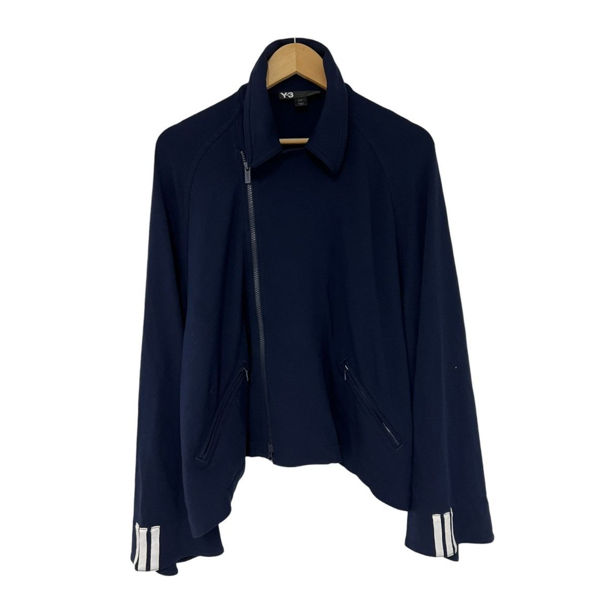 Y3 adidas asymmetrical jacket