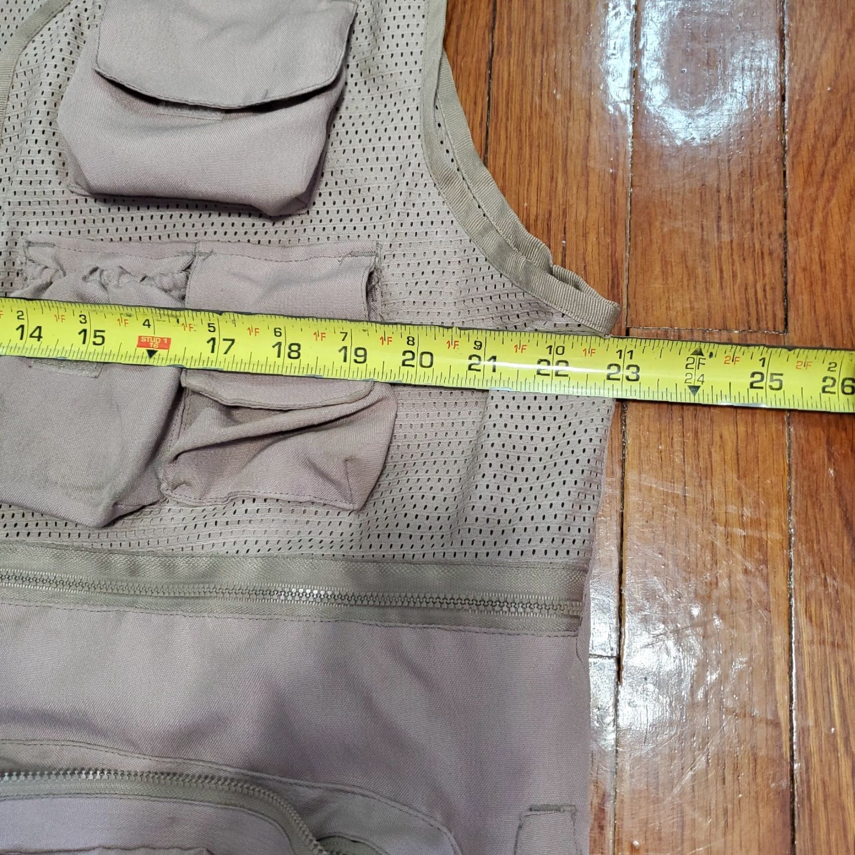 Vintage VINTAGE Humvee Vest Mens Large Hiking Fishing Hunting Beige Brown Shirt? Size US L / EU 52-54 / 3 - 5 Thumbnail