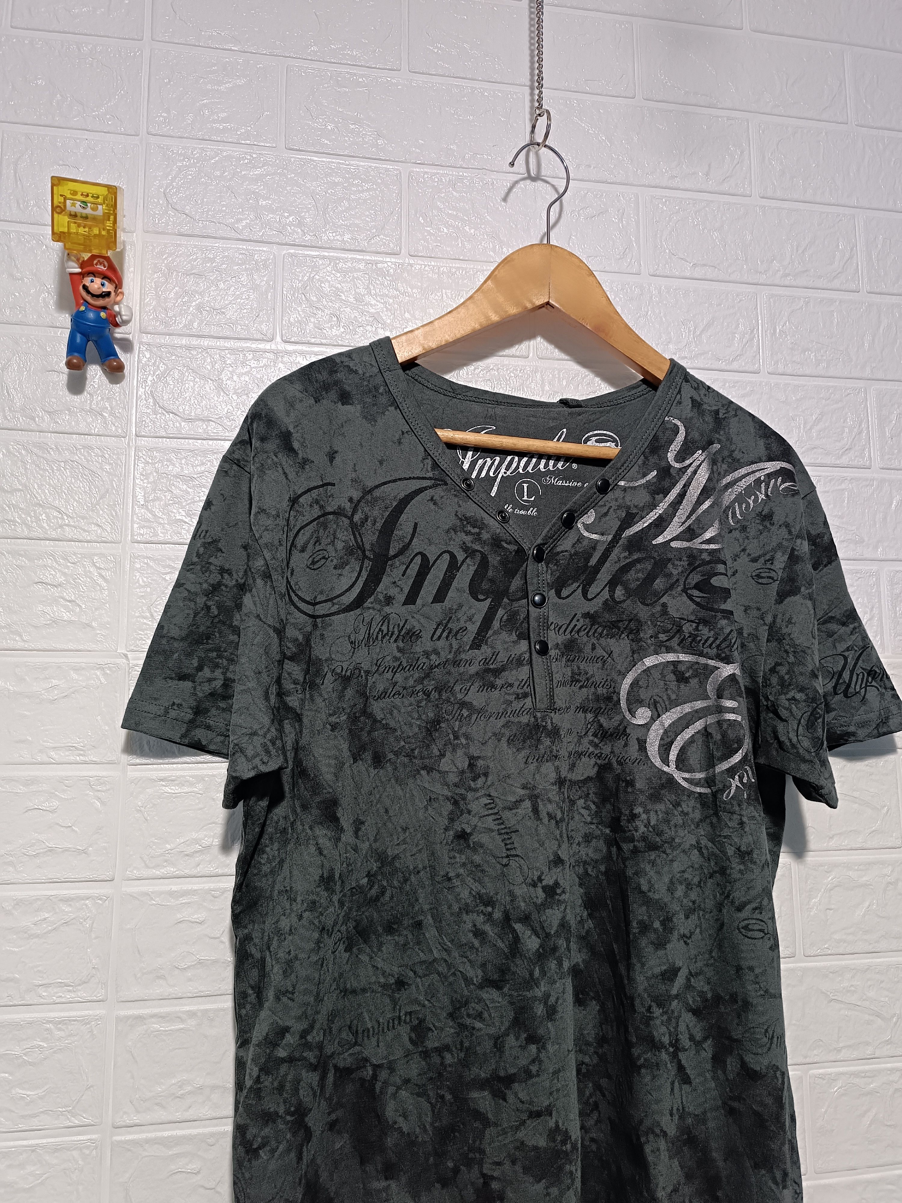 Vintage Vintage Impala Poem Seditionaries Short Sleeve T-shirt Size US L / EU 52-54 / 3 - 2 Thumbnail
