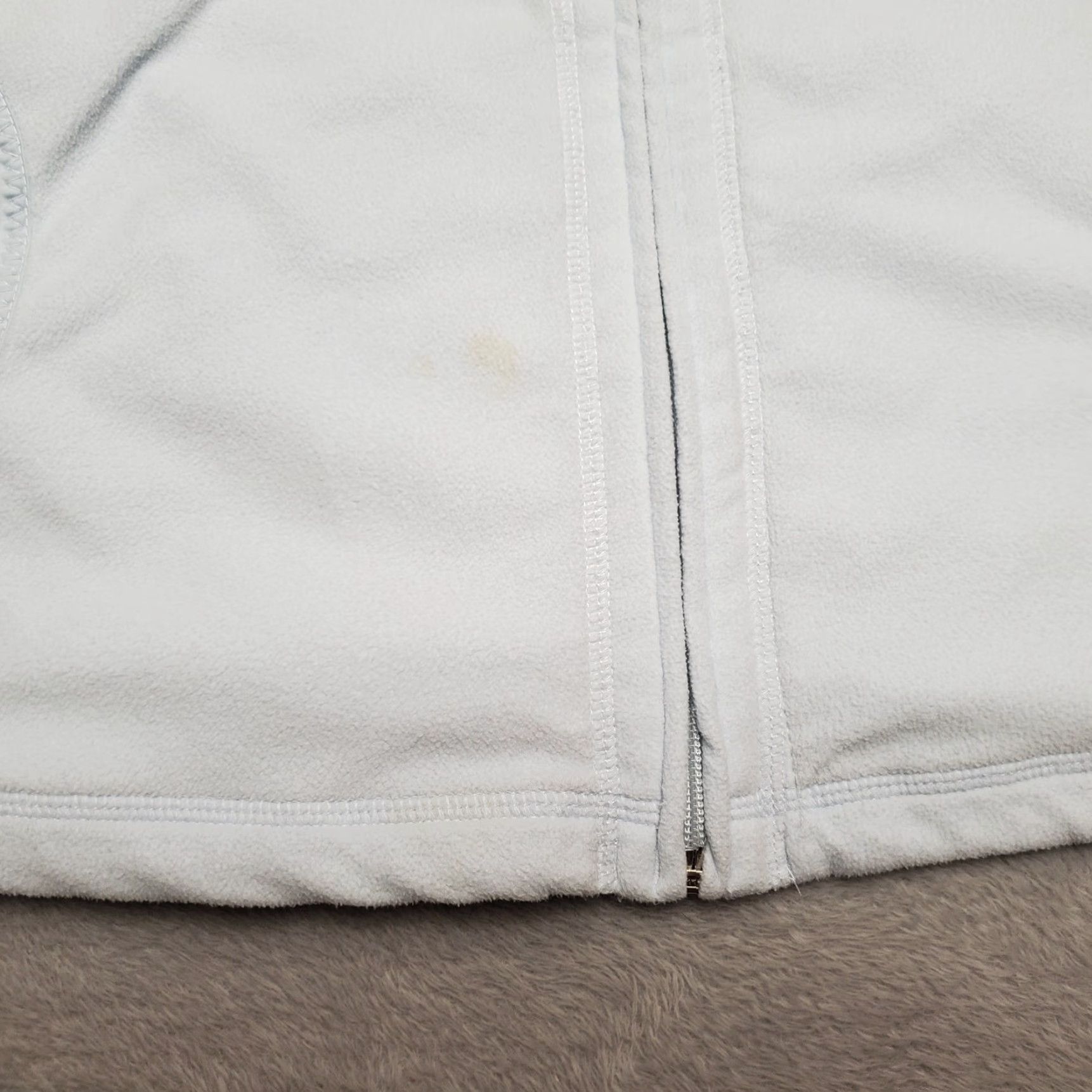 Vintage Columbia Fleece Hoodie Womens XL Blue Full Zip Casual Outdoor Gorp Nature Camping Camp Size XL / US 12-14 / IT 48-50 - 3 Thumbnail