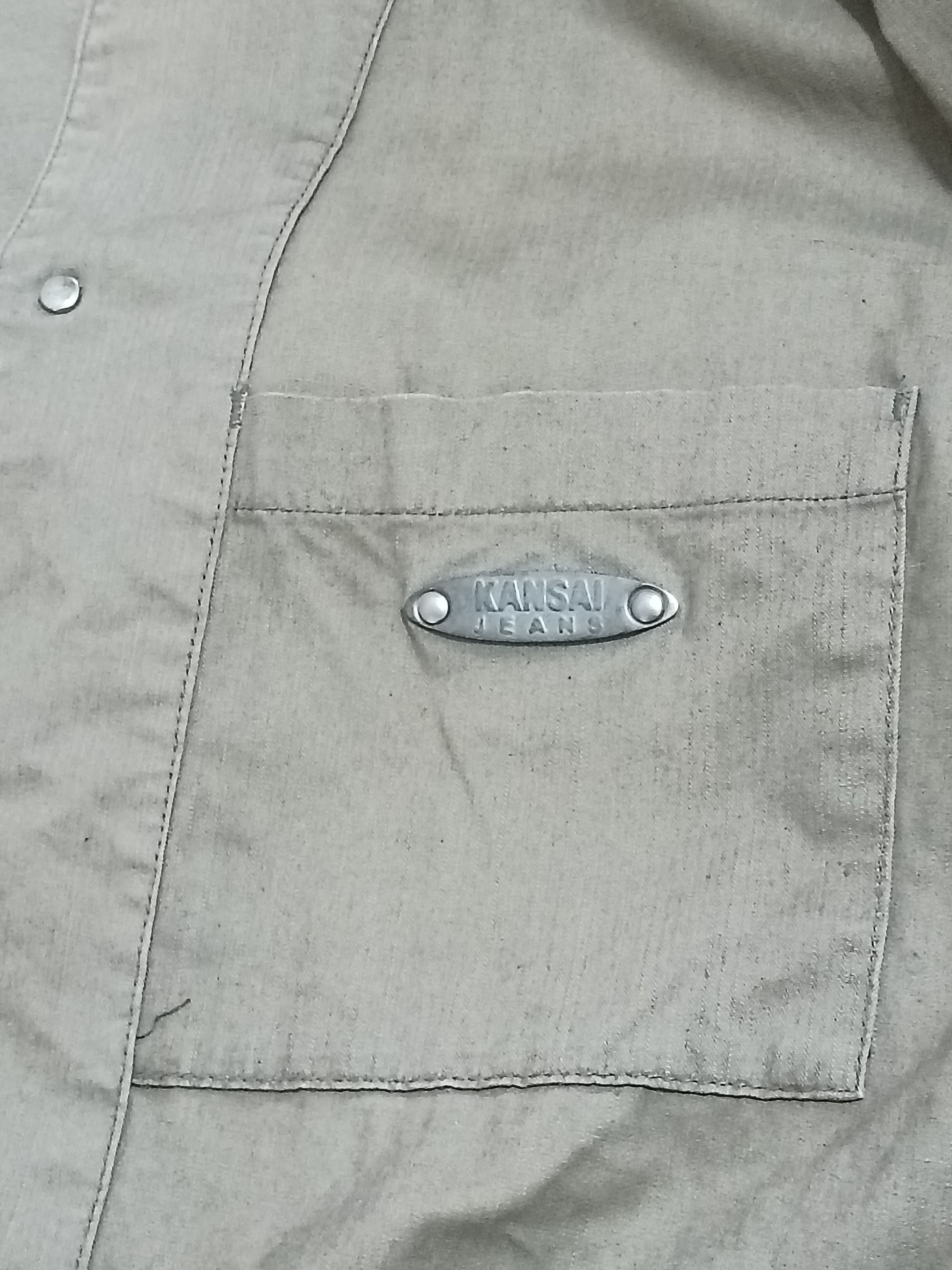 Japanese Brand × Kansai Yamamoto KANSAI YAMAMOTO MULTIPOCKET CHORE JACKET Size US L / EU 52-54 / 3 - 5 Thumbnail