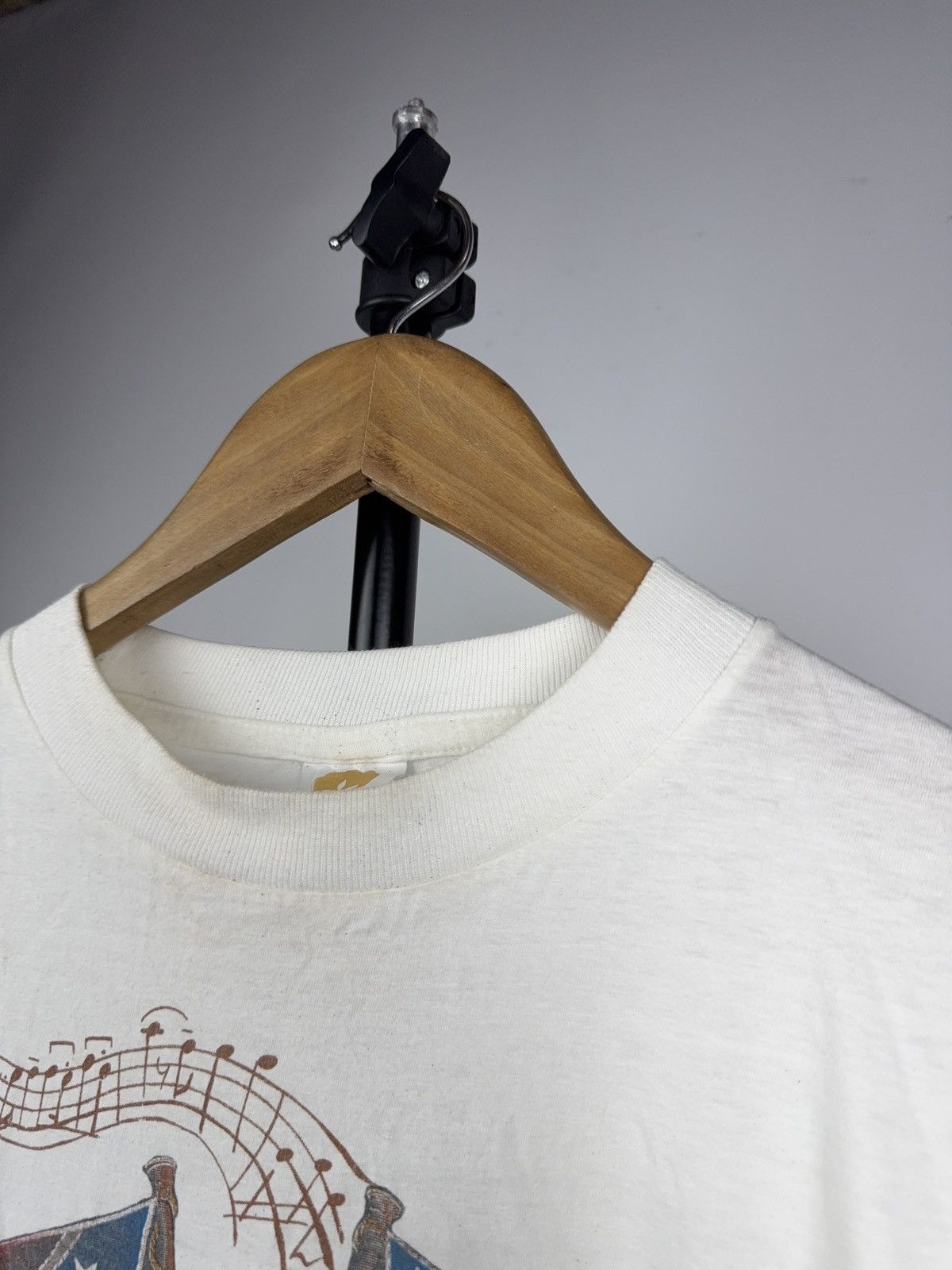 Vintage 90s Vintage Americana Cowboy Graphic T-Shirt USA Flag Print Size US S / EU 44-46 / 1 - 3 Thumbnail
