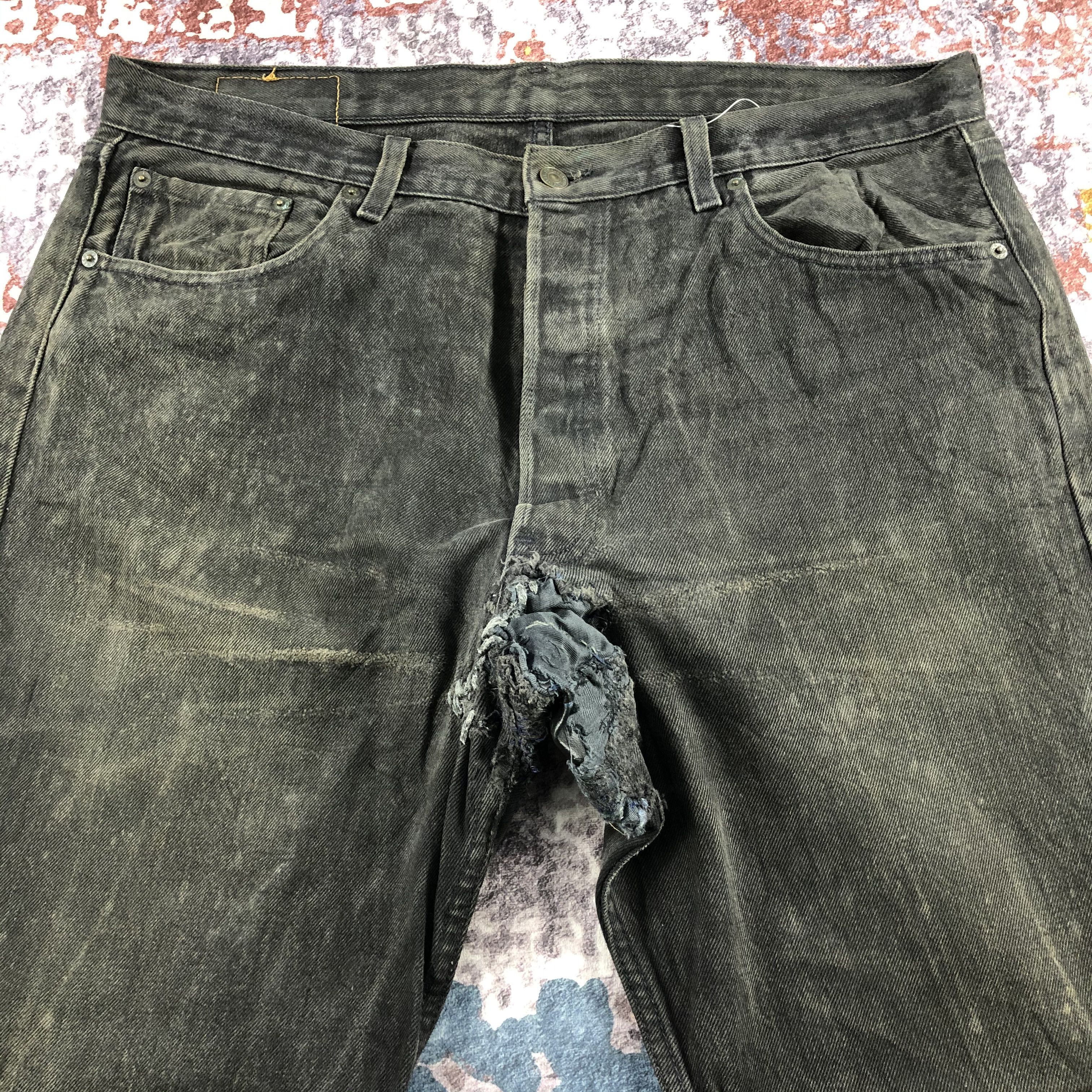 Levi's × Vintage 90s Vintage Levis 501 Earth Tone Jeans-JM2419 Size US 39 - 3 Thumbnail