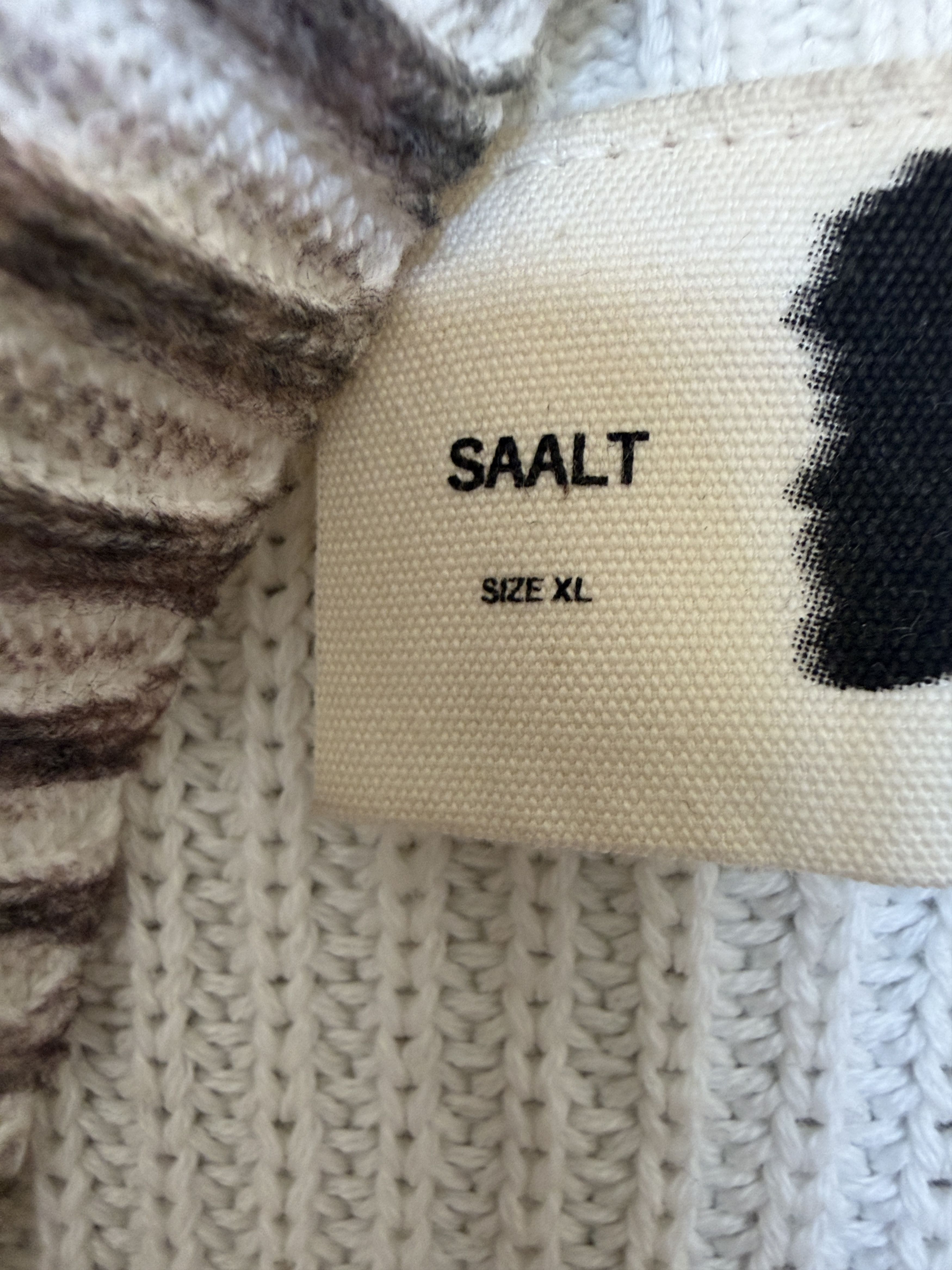 Saalt Studio Oversized Multicolor Ribbed Cardigan Size US XL / EU 56 / 4 - 4 Thumbnail