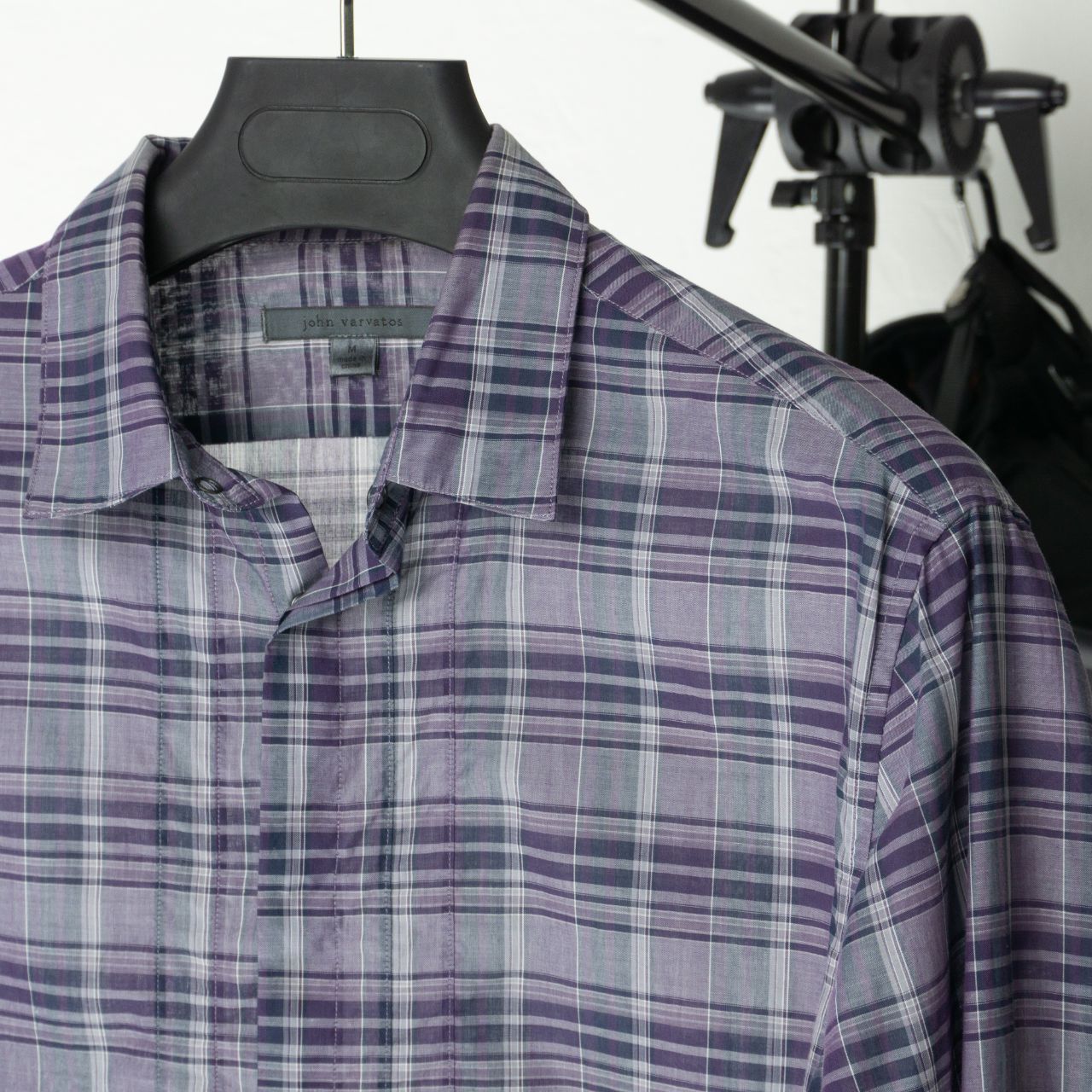 John Varvatos JOHN VARVATOS / COTTON SHIRT Size US M / EU 48-50 / 2 - 2 Thumbnail