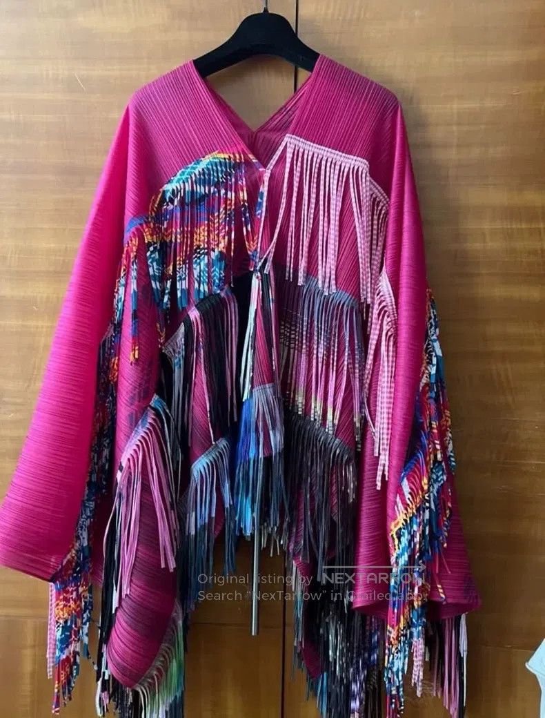 Issey Miyake Issey Miyake Pink Coat Size S / US 4 / IT 40 - 2 Thumbnail