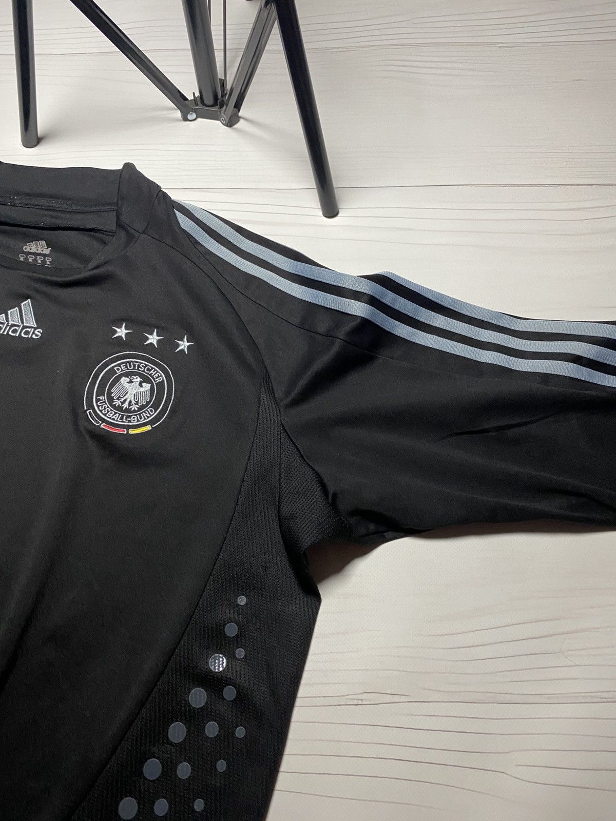 Adidas Vintage Adidas Germany 2008 goalkeeper longsleeve t shirt Size US XL / EU 56 / 4 - 12 Thumbnail