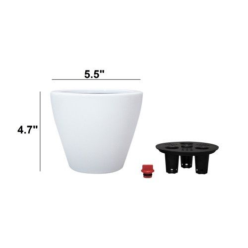Designer × Homemade 2-Pack Smart Self-watering Planter Pot for Indoor and Outdoo Size US L / EU 52-54 / 3 - 7 Thumbnail