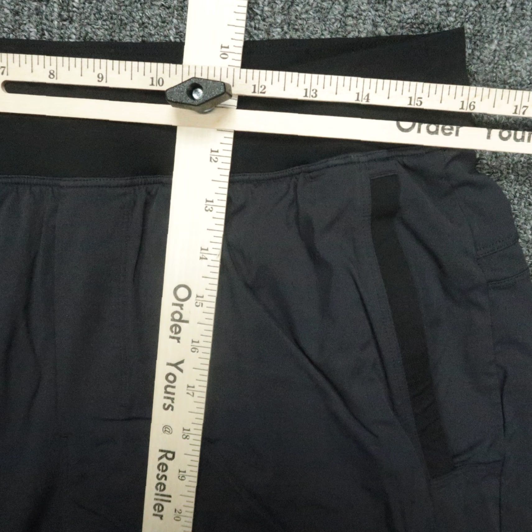 Lululemon Lululemon Pants Men L Black Gray Lightweight Athleisure Track Pants Athletic Size US 33 - 6 Thumbnail