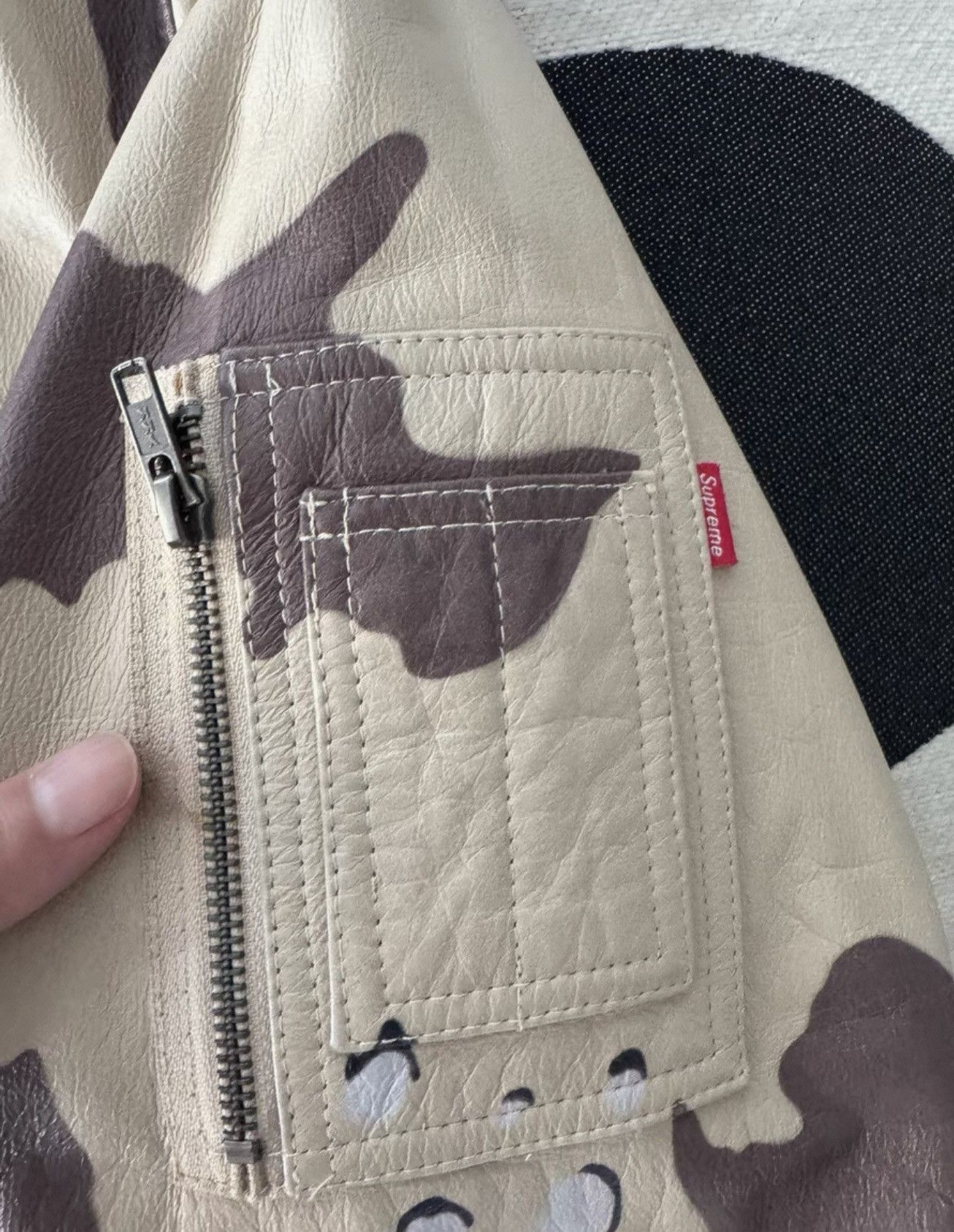 Supreme Supreme camo leather ma-1 Jacket Size US L / EU 52-54 / 3 - 4 Thumbnail