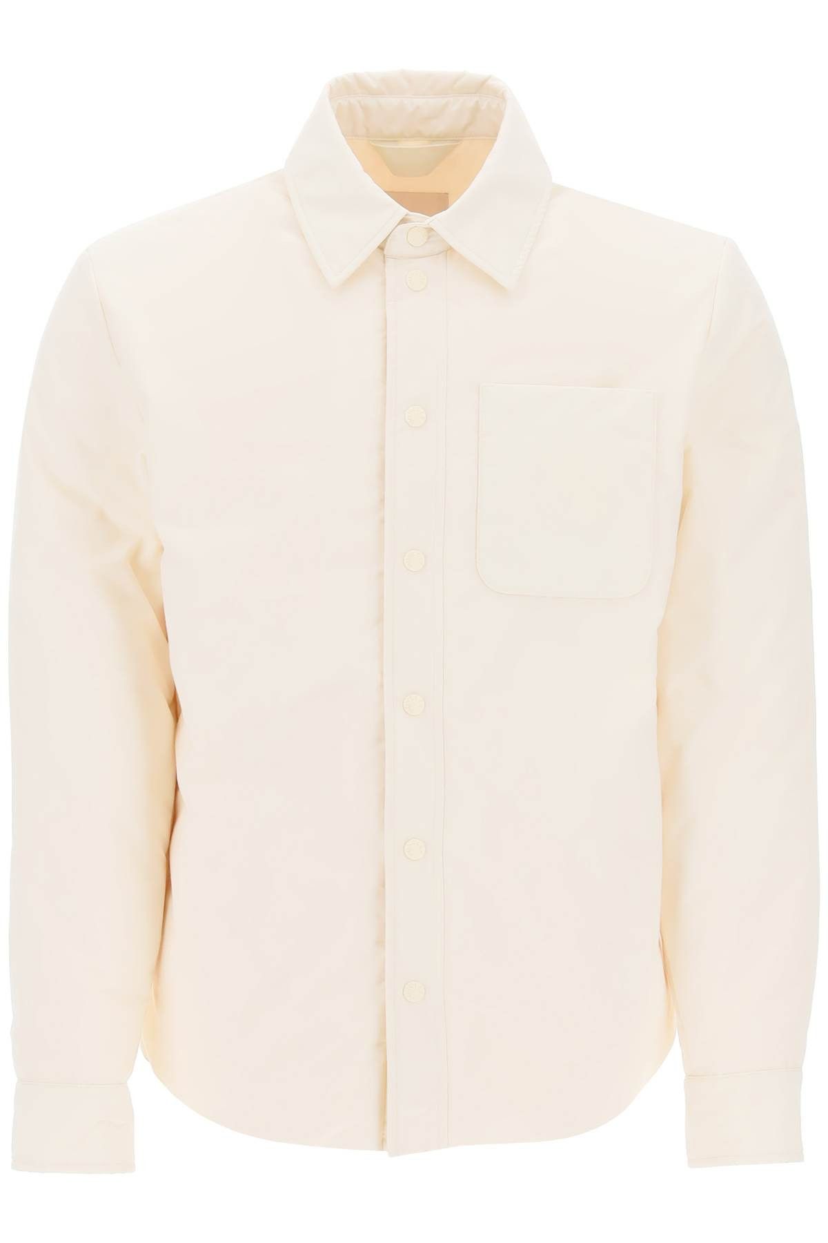 image of Moncler Lightweight Chicken Down Comfort in Ivory, Men's (Size XL)