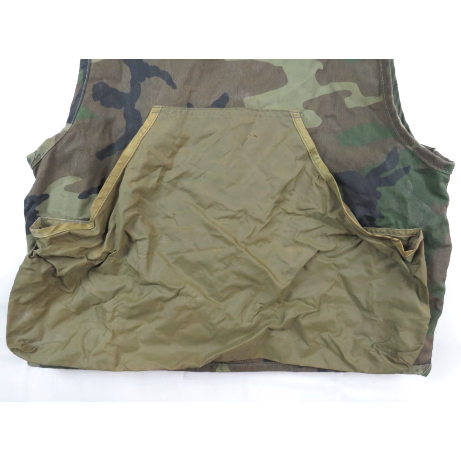 SafTbak VTG SafTbak L Hunting Camo Vest Men's Cotton Zip Pockets Game Pouch Brown Fall Winter USA Vintage Size US L / EU 52-54 / 3 - 7 Thumbnail