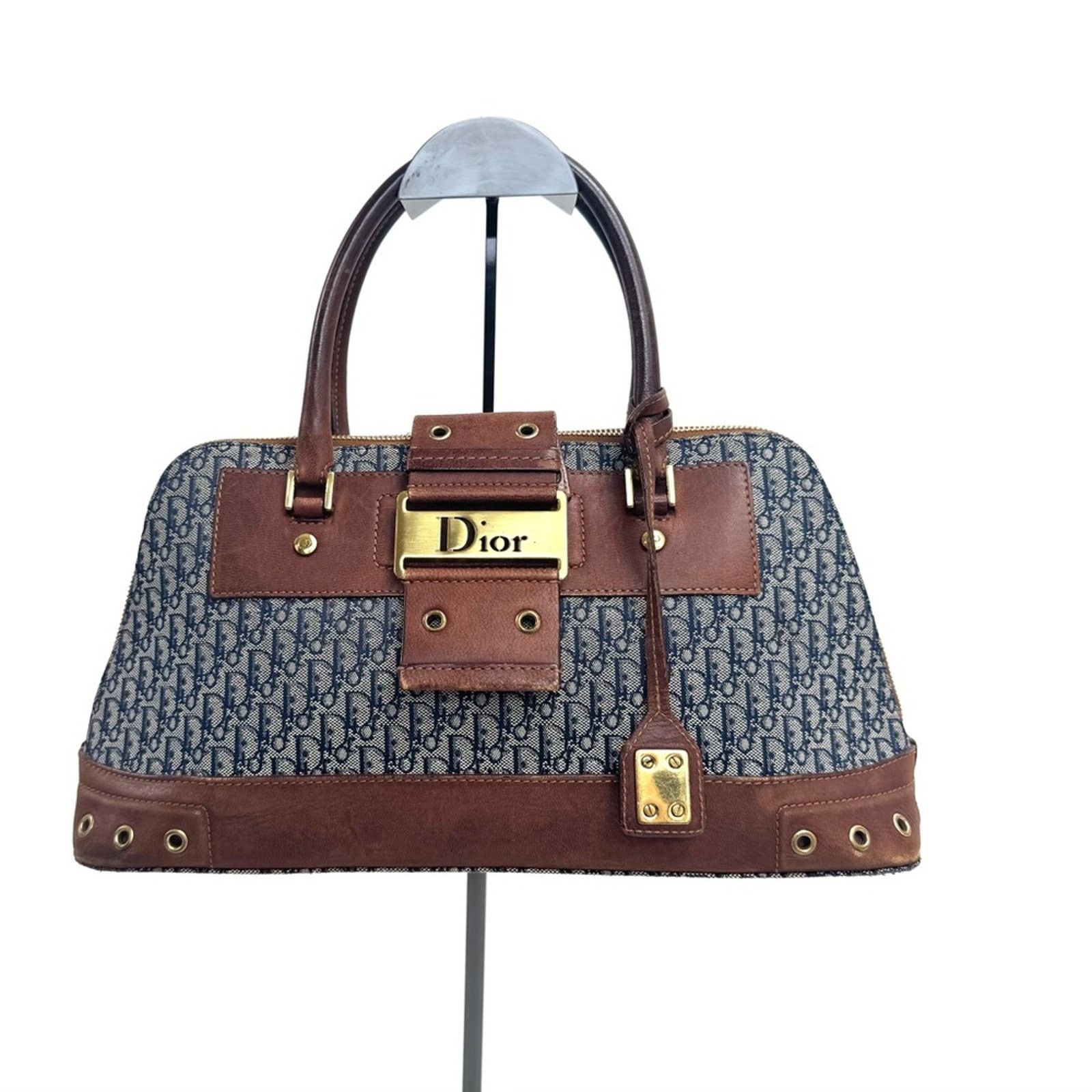 Dior Christian Dior Diorissimo Trotter Street Chic Dome handbag Size ONE SIZE - 2 Thumbnail