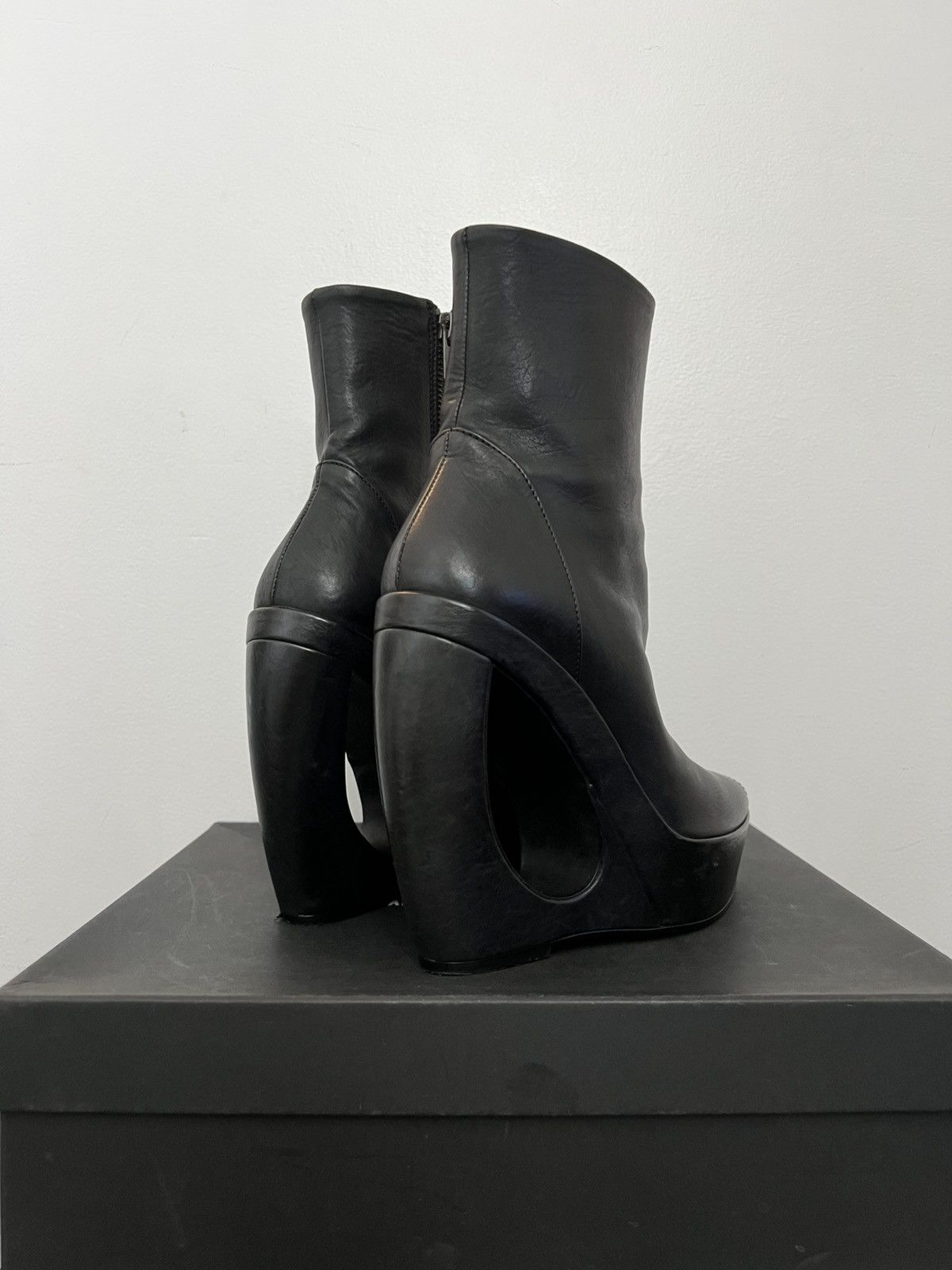 Ann Demeulemeester Ann Demeulemeester SS13 Cut-Out Space Wedge Size US 10 / IT 40 - 6 Thumbnail
