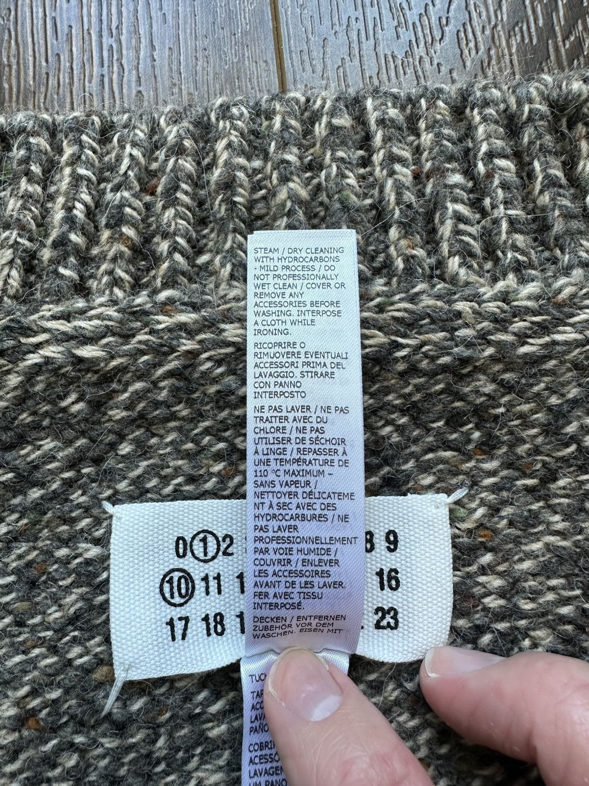 Maison Margiela Wool/Alpaca Sweater Vest Size US L / EU 52-54 / 3 - 8 Thumbnail