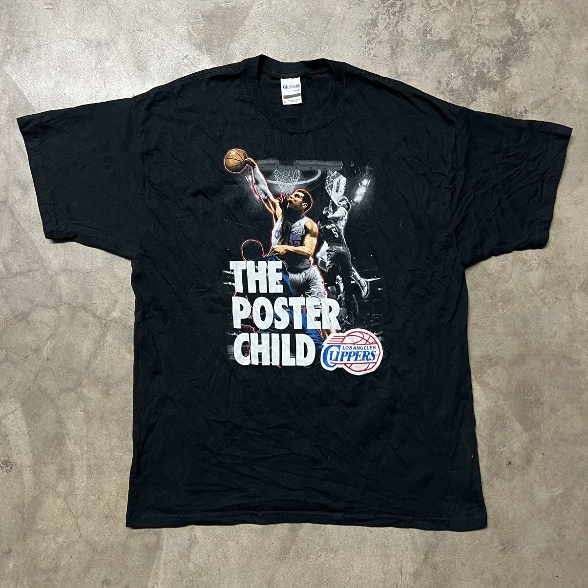 NBA × Vintage Vintage 2011 NBA Clippers Blake Griffin Graphic T-Shirt Size US XL / EU 56 / 4 - 3 Thumbnail