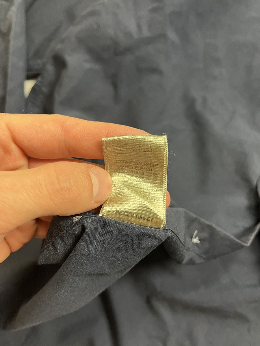 Burberry × Vintage Vintage Burberry Brit Nova Check Navy Button Up Shirt M Size US M / EU 48-50 / 2 - 14 Thumbnail