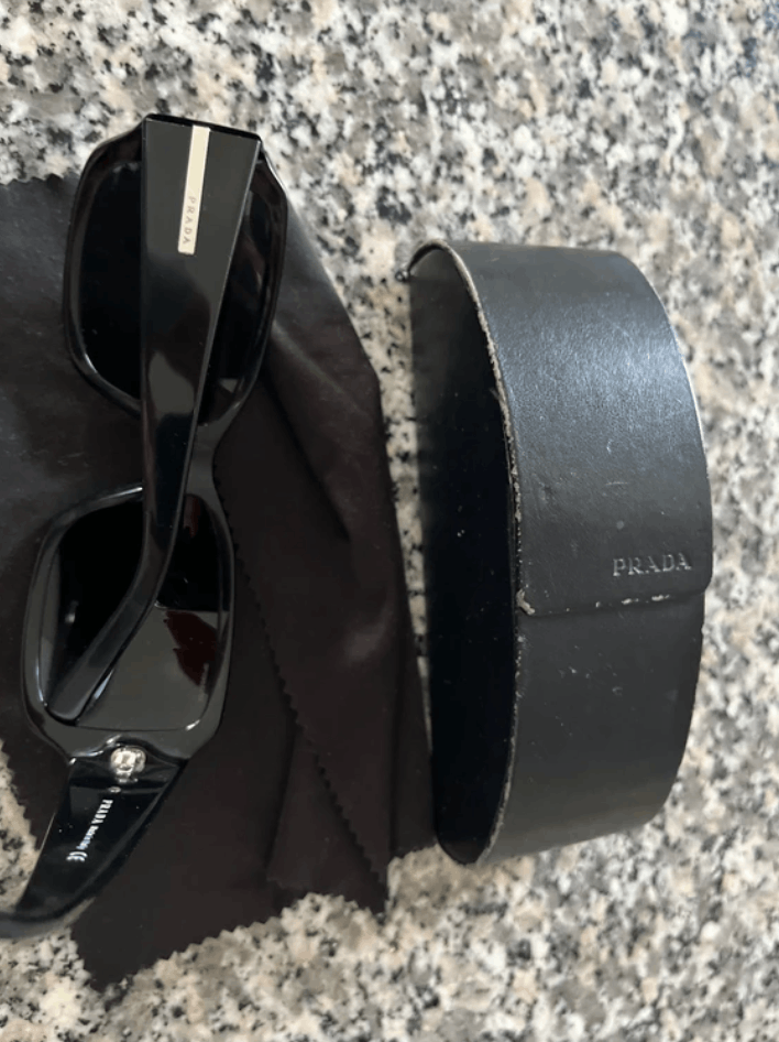 Prada Prada Sunglasses Sport SPR 14H Star Flame Fire Vintage Moto Size ONE SIZE - 5 Thumbnail