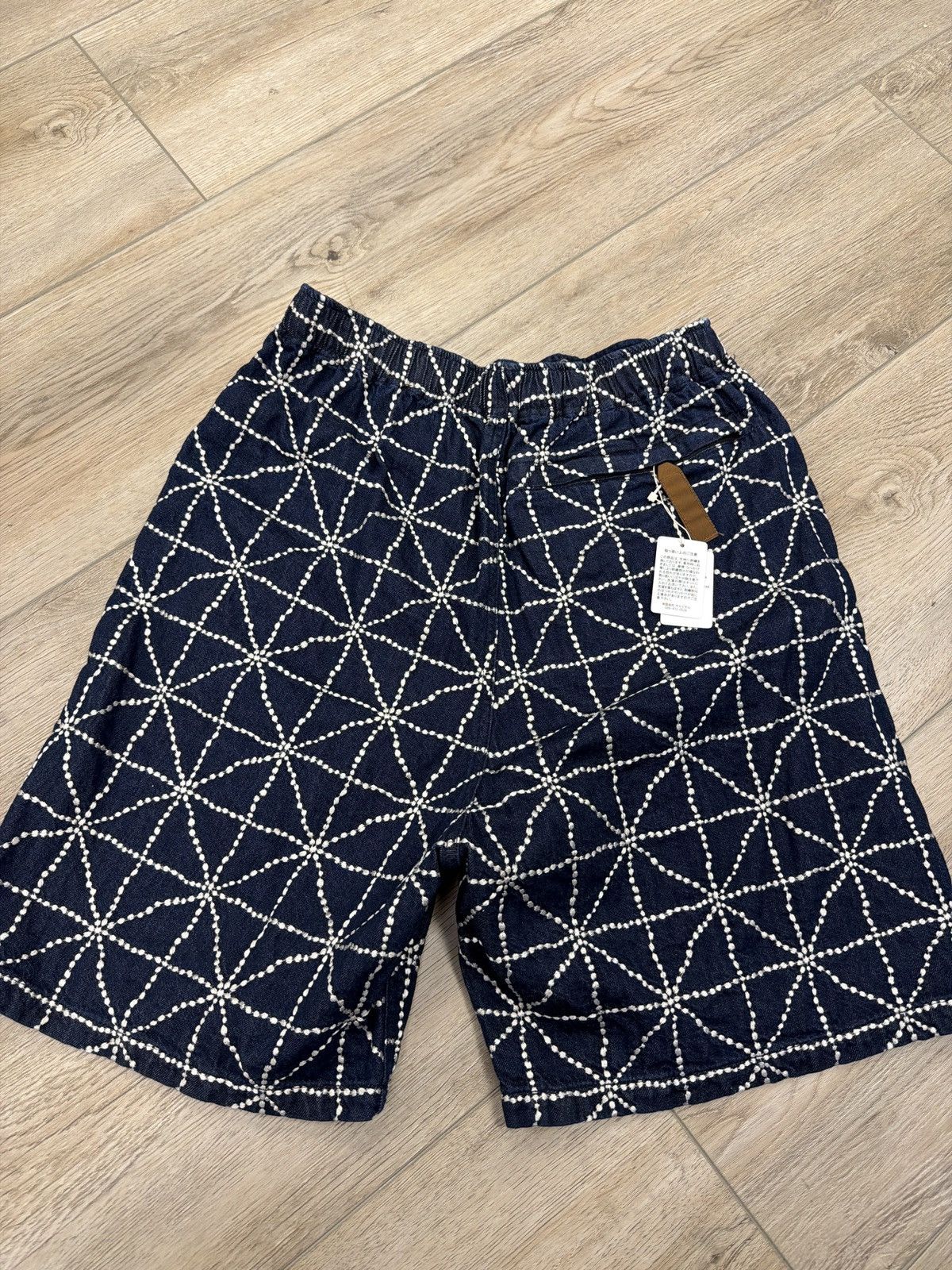 Kapital Kapital felt dojo denim shorts large blue Size US 34 / EU 50 - 2 Thumbnail