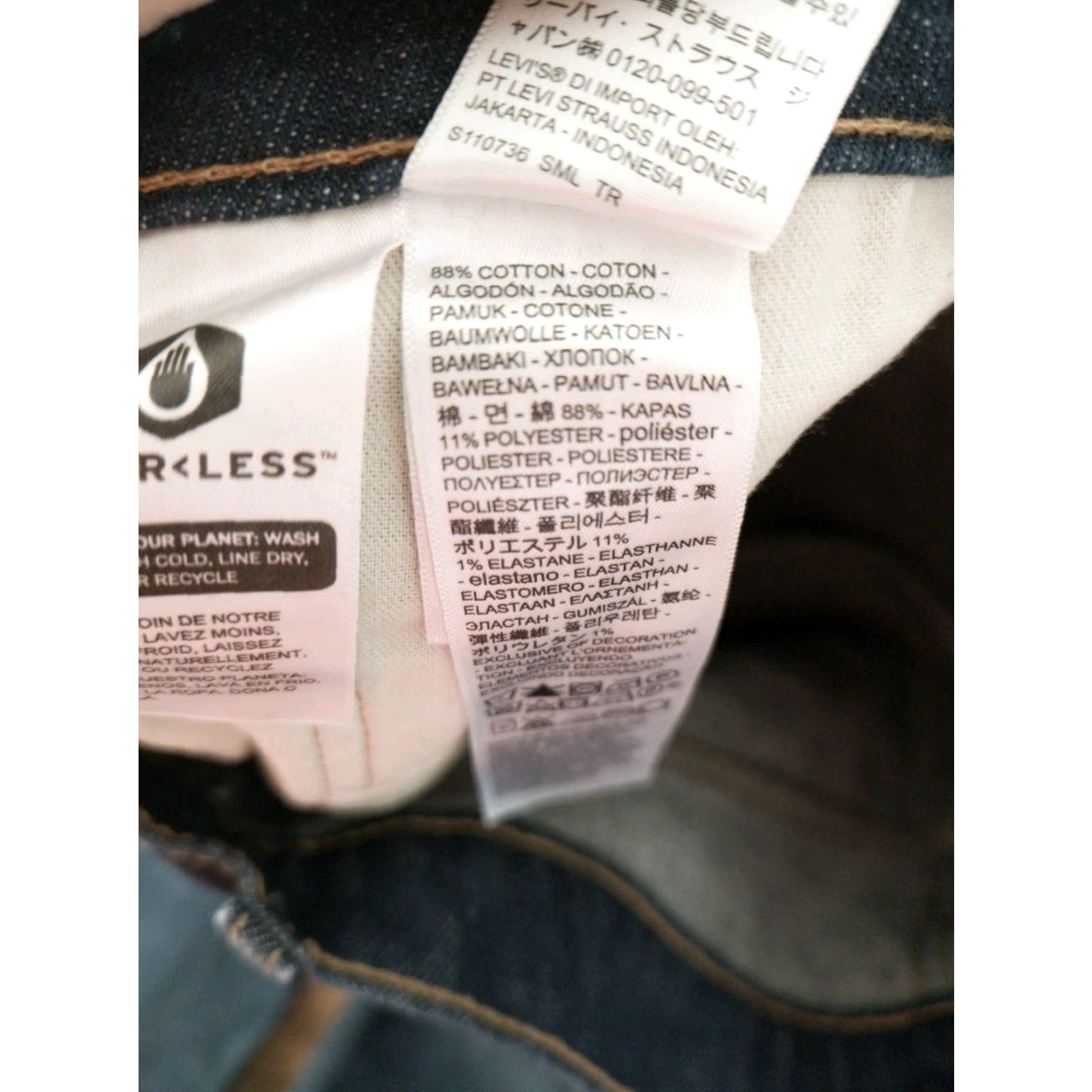 Levi's Levi's 514 Jeans Denim Blue Regular Slimming 30x28 Western Cowboy 80s 90s USA Mens Size US 30 / EU 46 - 6 Thumbnail