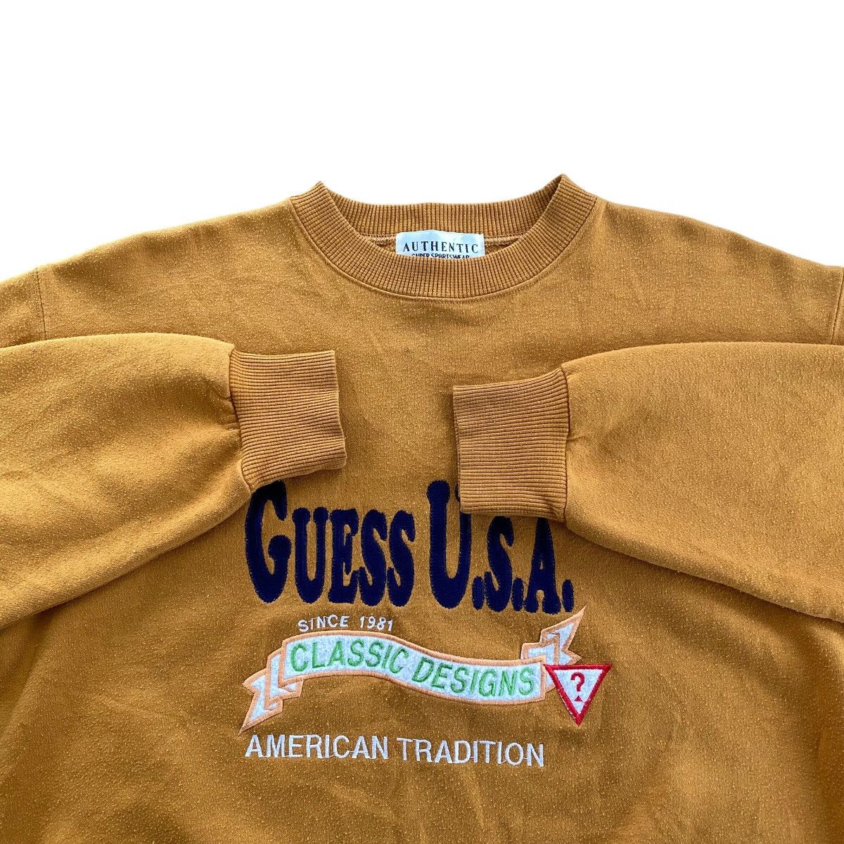 Guess GUESS Classic Embroidery Design Crewneck Sweatshirt Size US S / EU 44-46 / 1 - 3 Thumbnail