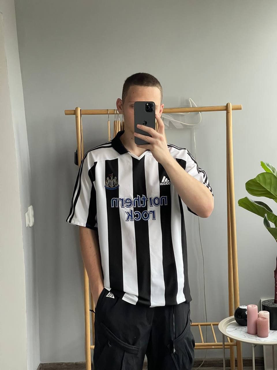 Adidas × Streetwear × Vintage Newcastle United home Germany football Size US L / EU 52-54 / 3 - 1 Thumbnail