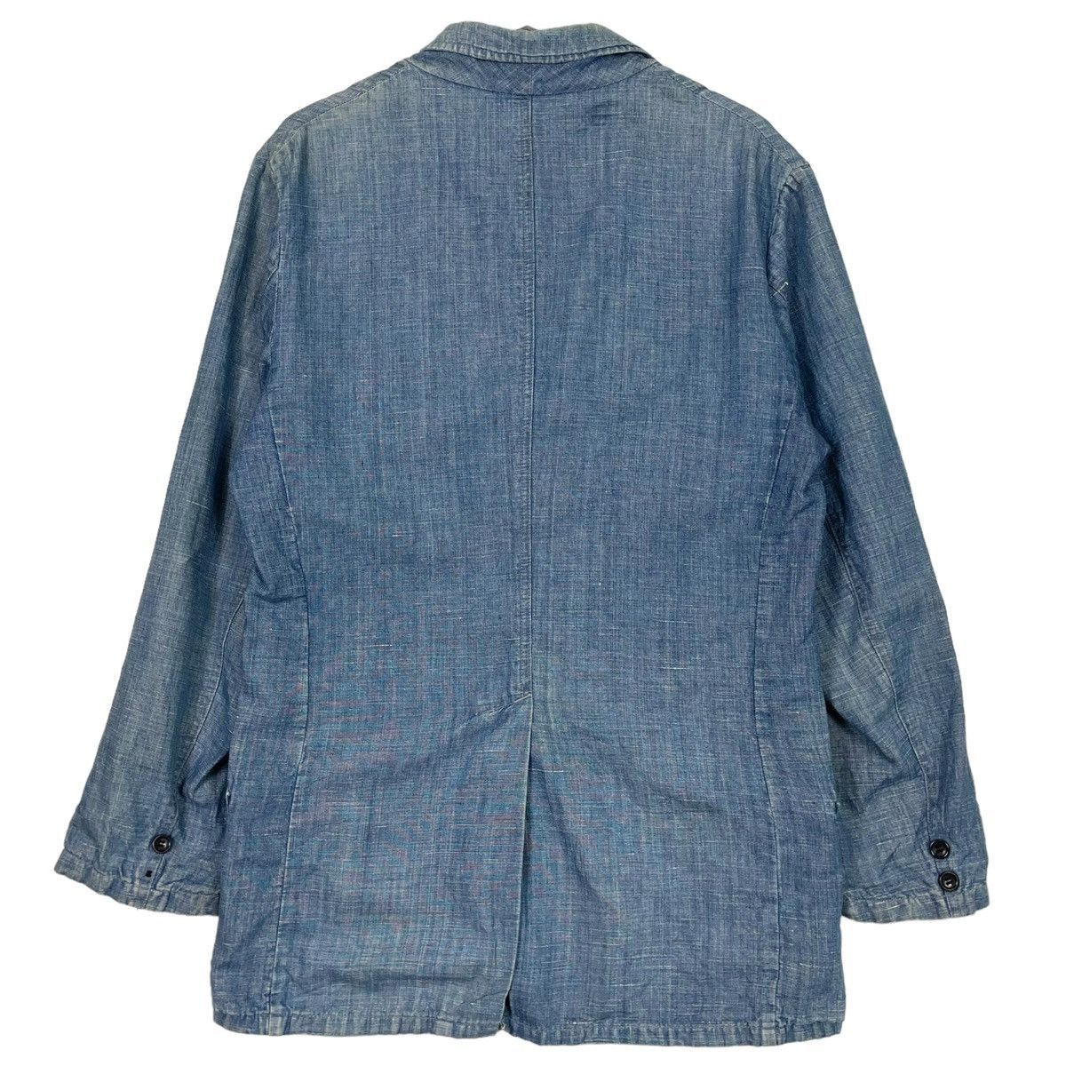 45rpm × Blue Blue Japan × Indigo 💥HEMP BLUE BLUE JAPAN STONE WASHED JACKET Size US L / EU 52-54 / 3 - 7 Thumbnail