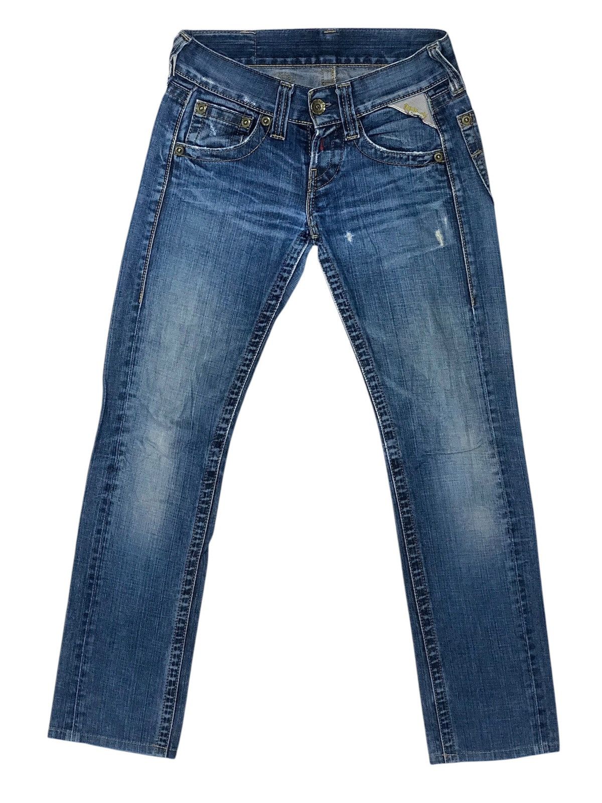 Replay EMBROIDERY REPLAY BRAND JEANS Size 30" / US 8 / IT 44 - 2 Thumbnail