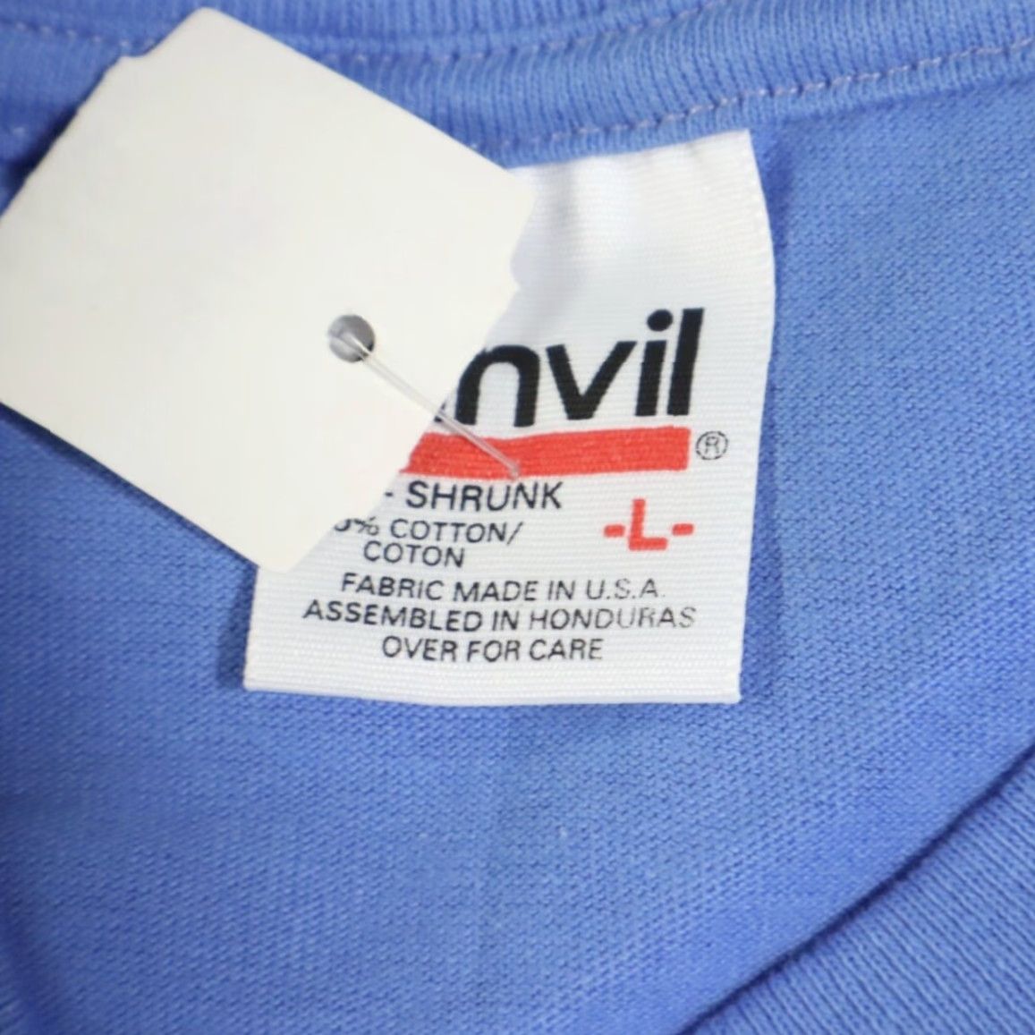 Anvil VINTAGE Anvil Shirt Alaska Snowman VTG Blue Men's L T-Shirt Size US L / EU 52-54 / 3 - 5 Thumbnail