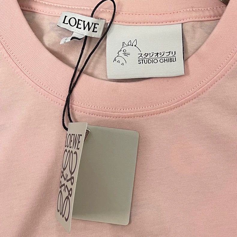 Loewe LOEWE Pink Totoro short-sleeved T-shirt Size XS / US 0-2 / IT 36-38 - 5 Thumbnail