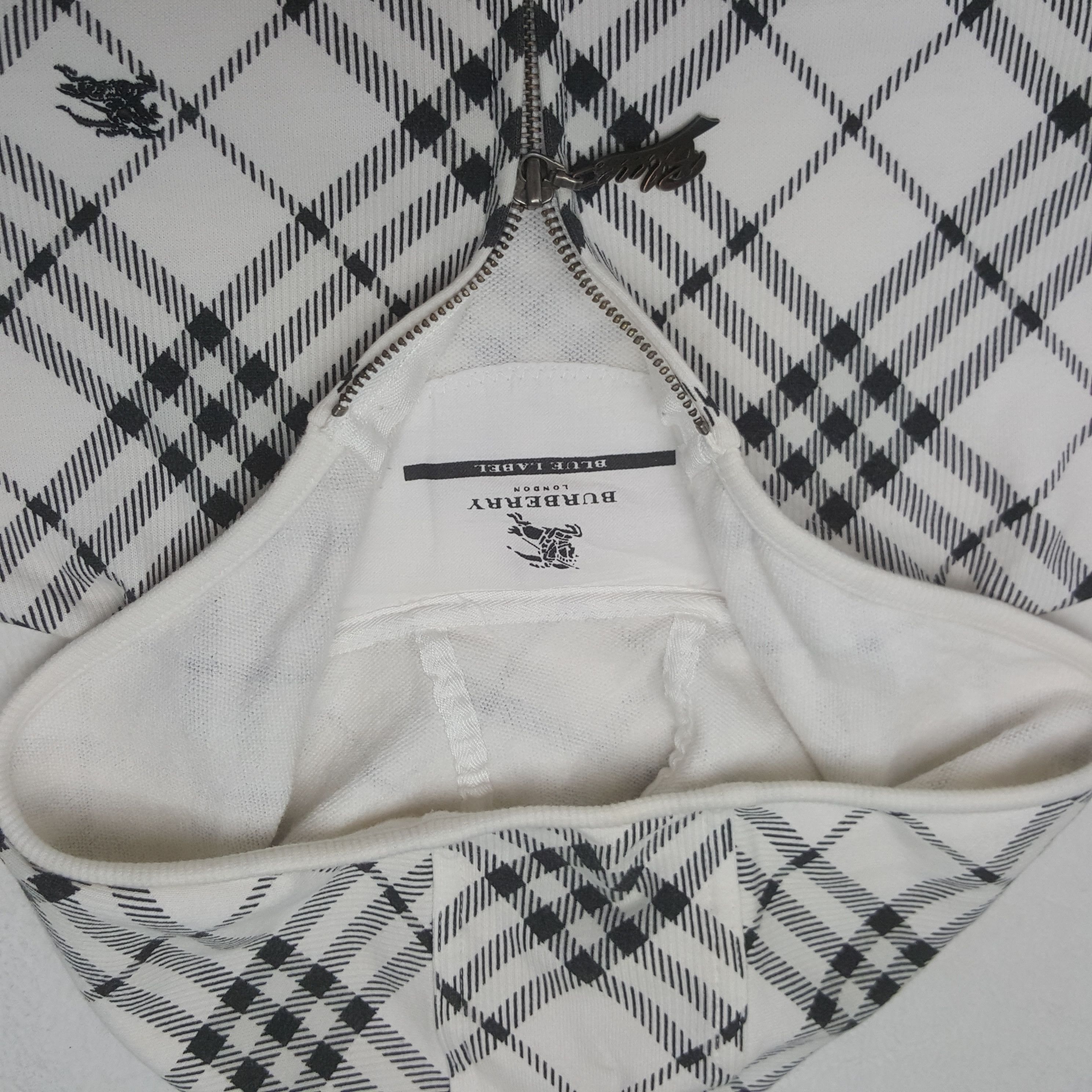 Burberry Vintage Burberry Blue Label Nova Check Custom Jacket Hoodie Size XS / US 0-2 / IT 36-38 - 5 Thumbnail