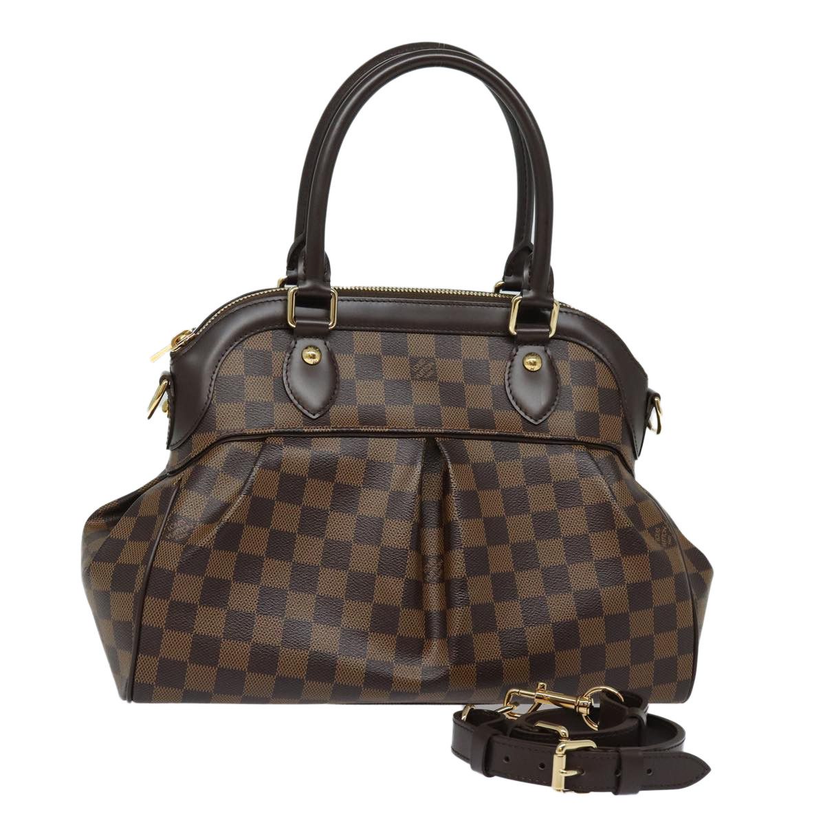 Louis Vuitton Trevi Brown Canvas Handbag (Pre-Owned) Size ONE SIZE - 1 Thumbnail