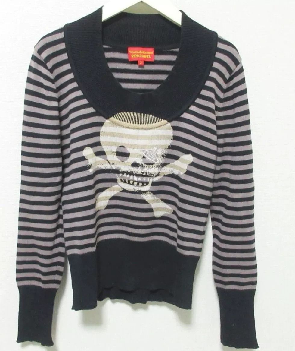 Vivienne Westwood Vivienne Westwood Red Label Scaled Edge Knit Size M / US 6-8 / IT 42-44 - 1 Thumbnail