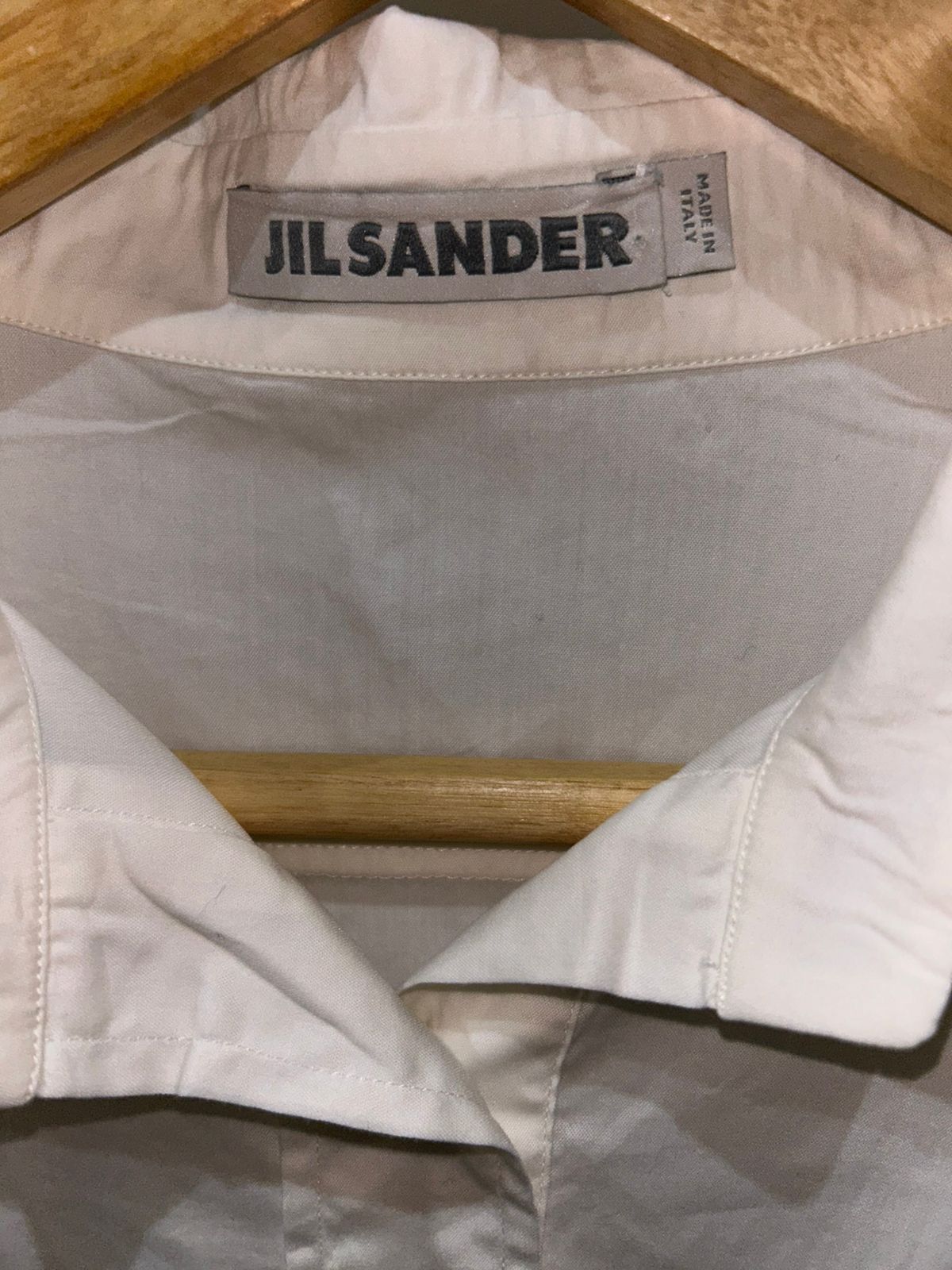 Jil Sander White Tunic Shirt Dress Size XS / US 0-2 / IT 36-38 - 2 Thumbnail
