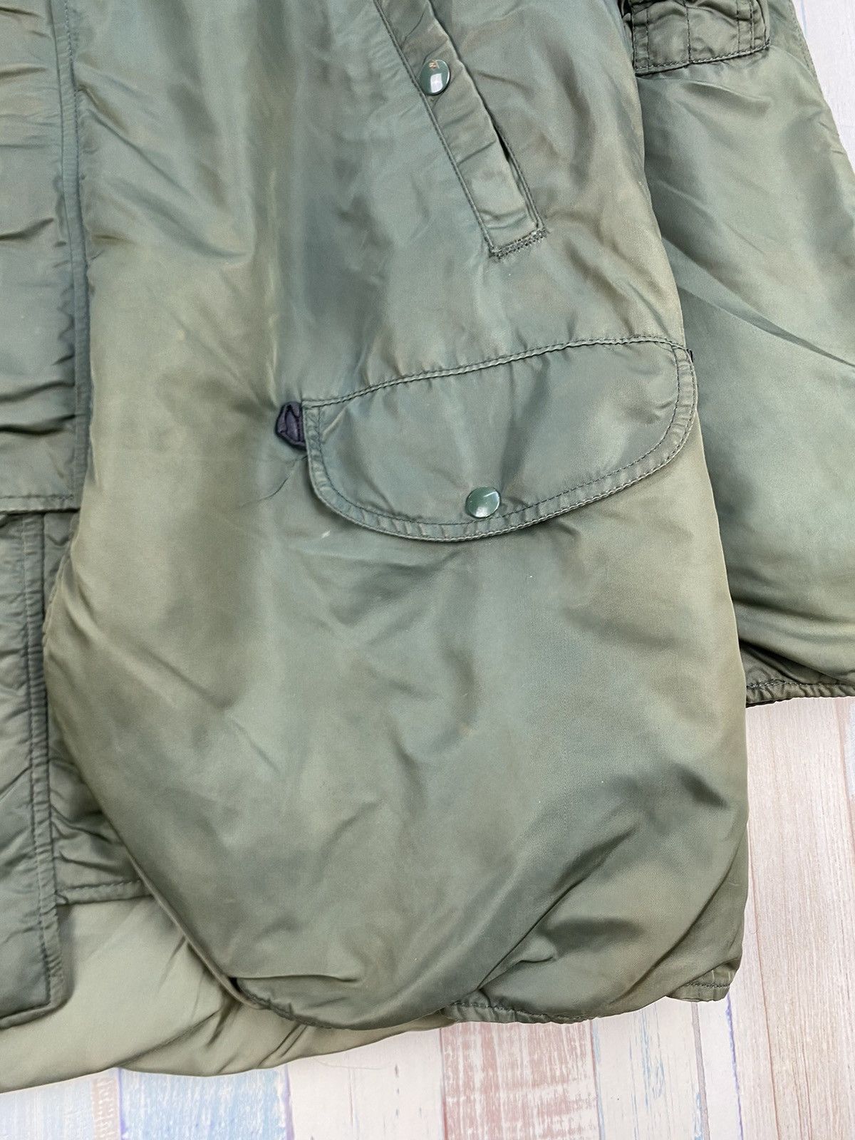 Alpha Industries × Vintage Vintage Alpha Industries Parka Cold Weather Size US L / EU 52-54 / 3 - 6 Thumbnail