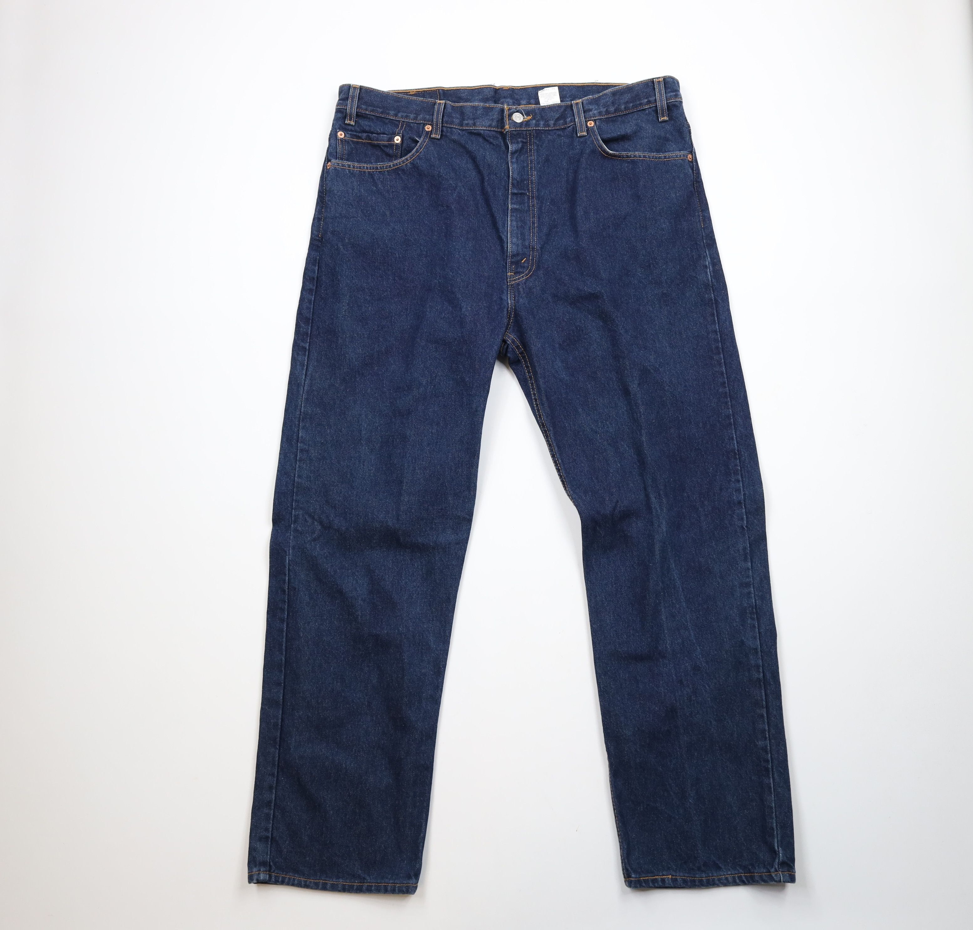 Levi's × Vintage Vintage Y2K 2000 Levis 505 Regular Fit Denim Jeans Blue USA Size US 42 / EU 58 - 1 Thumbnail