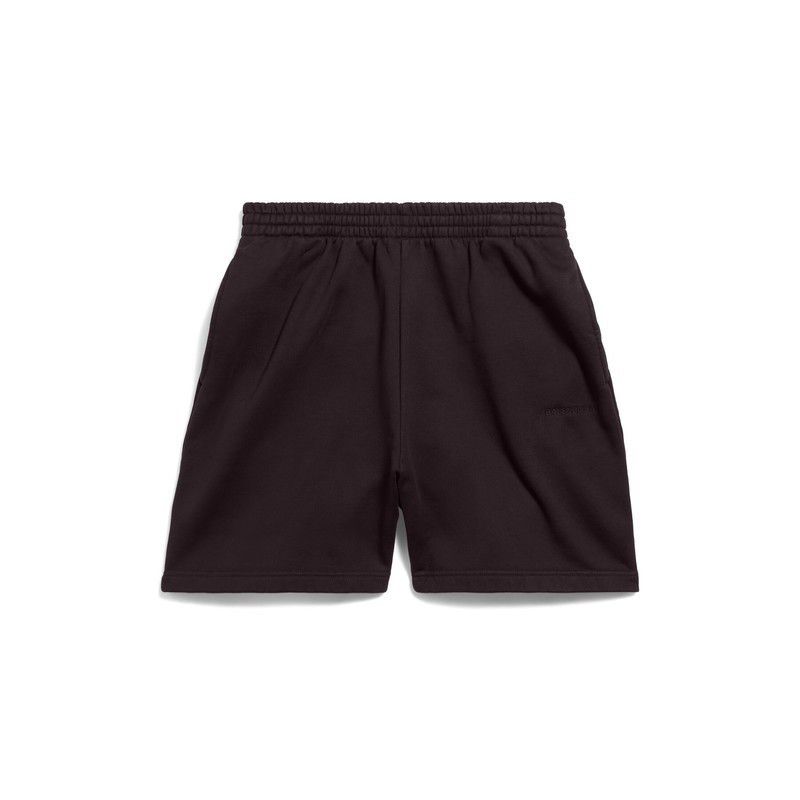 Balenciaga o1tr1nto0825 Sweat Shorts in Black Size US 34 / EU 50 - 1 Thumbnail