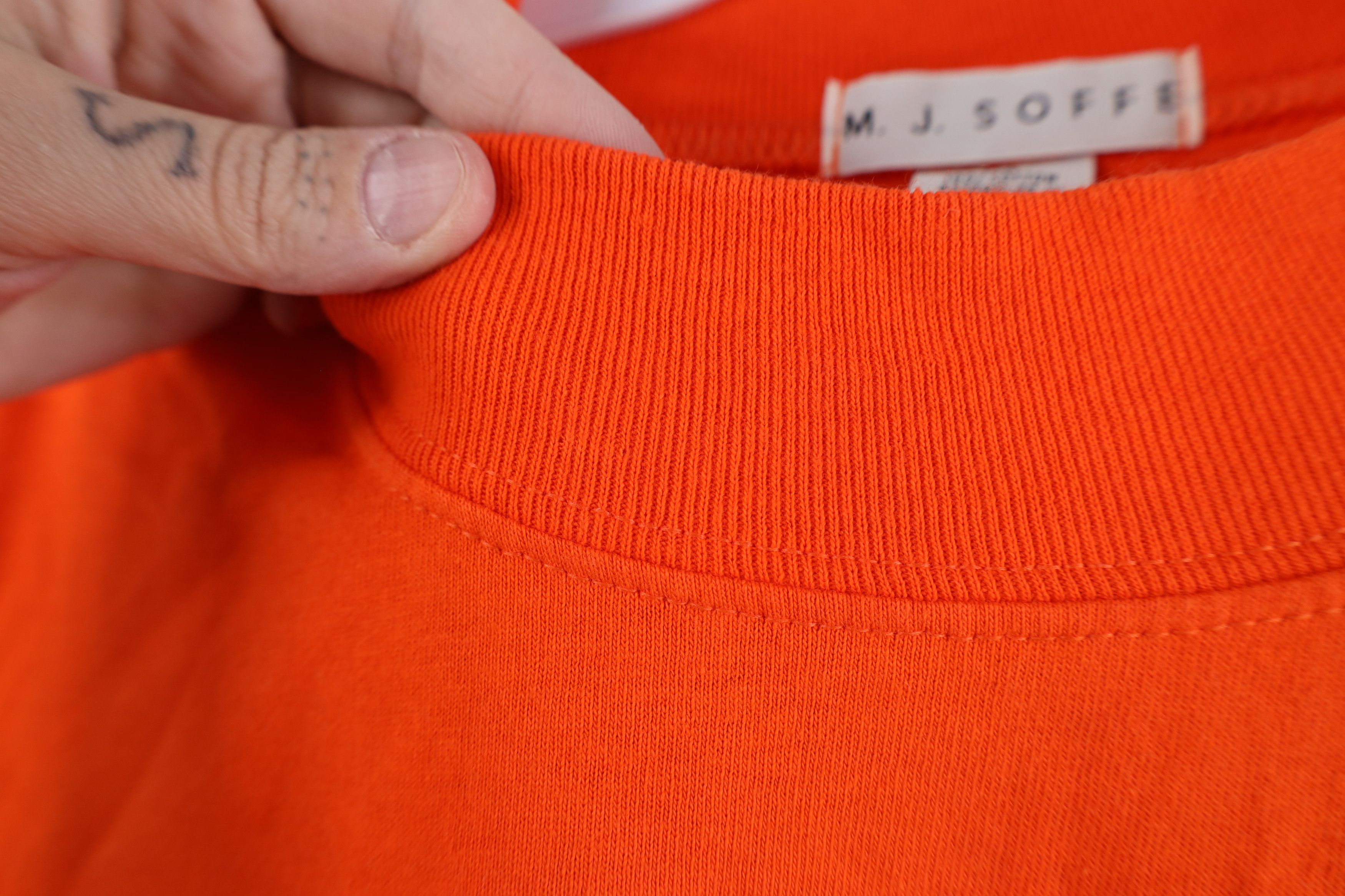 Vintage Vintage 90s Streetwear Mock Neck Long Sleeve T-Shirt Cotton Size US XL / EU 56 / 4 - 4 Thumbnail