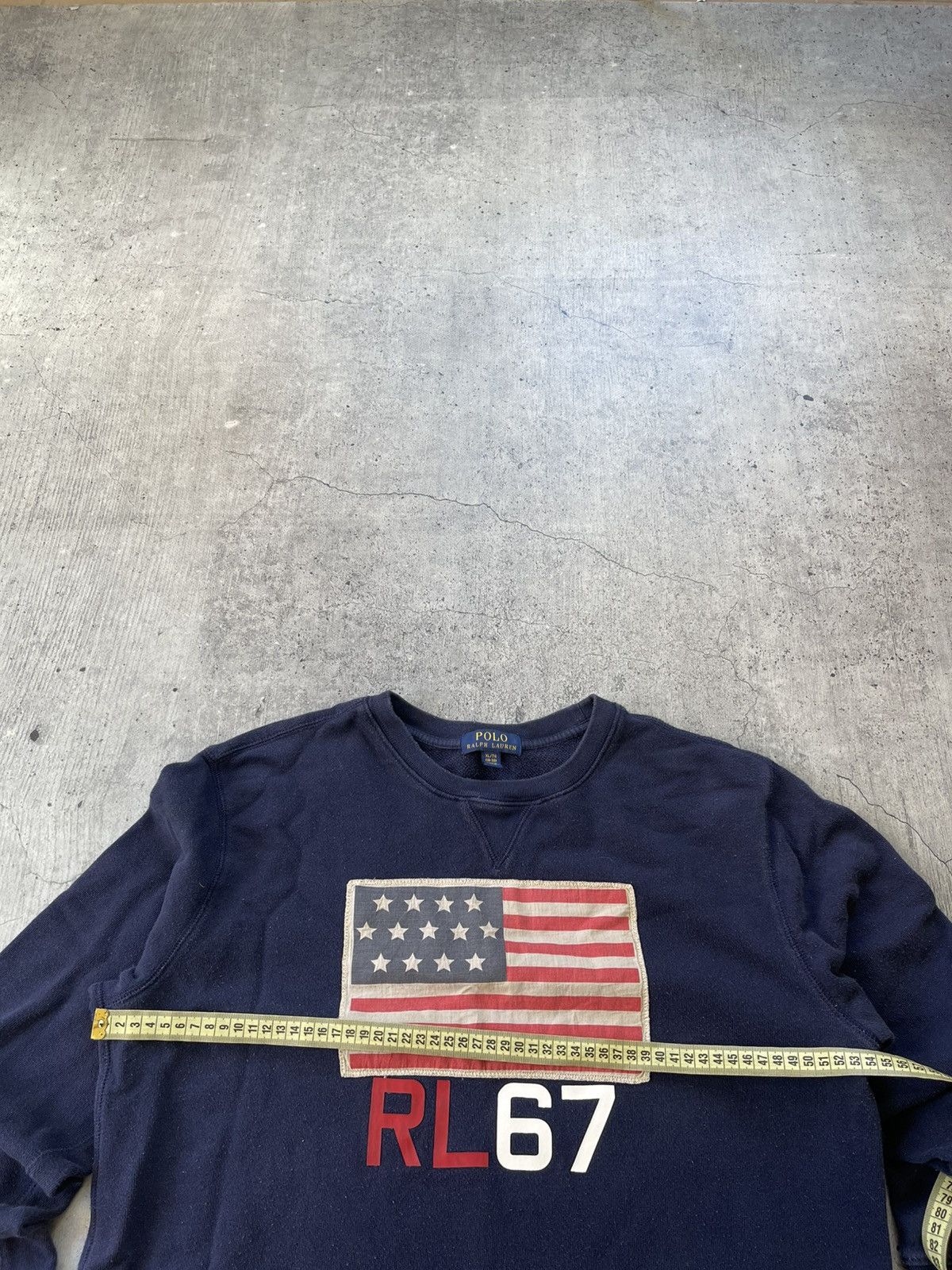 Polo Ralph Lauren Vintage Y2k Polo Ralph Lauren oversized sweatshirt USA flag Size US M / EU 48-50 / 2 - 3 Thumbnail