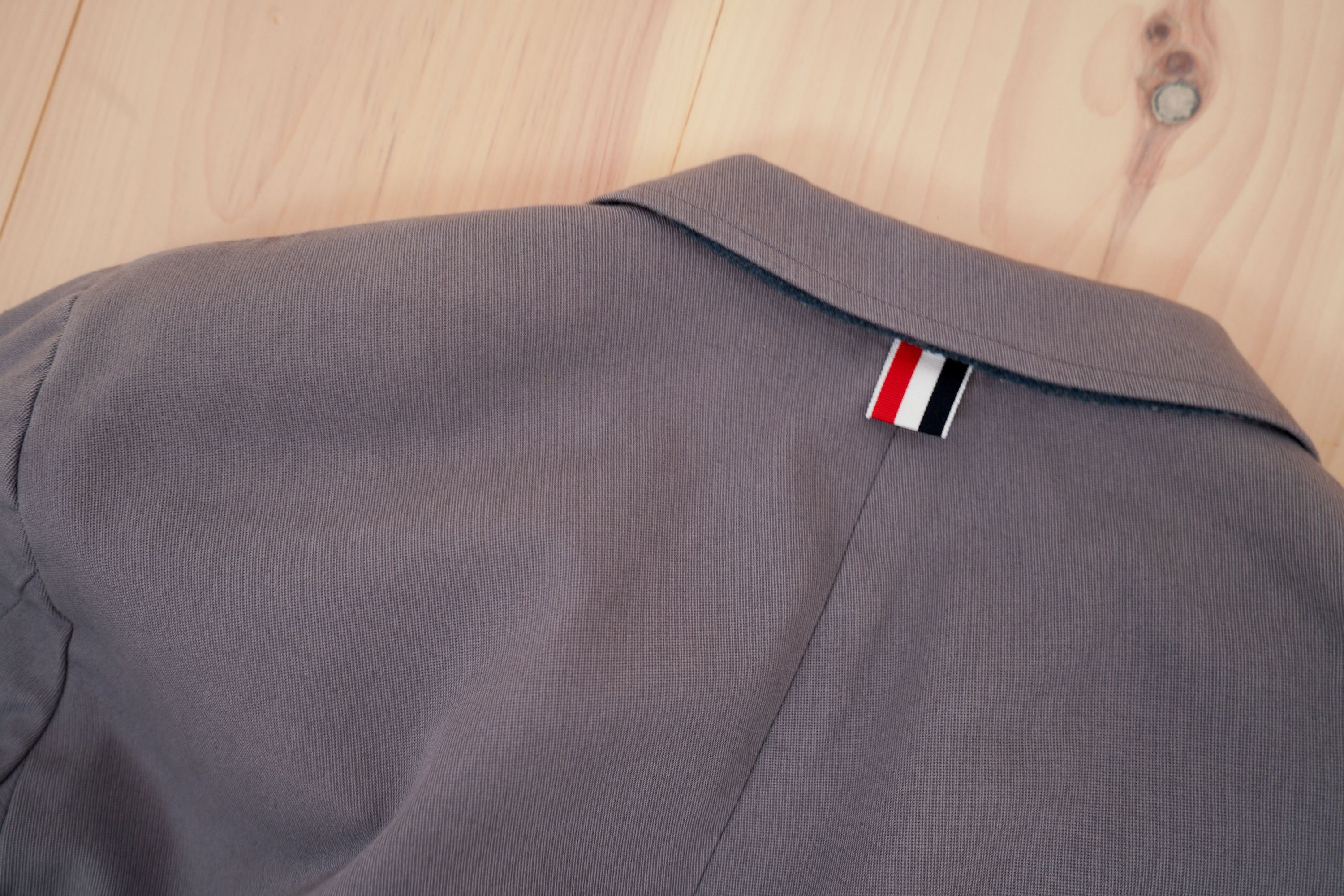 Thom Browne Thom Browne Tonal Grey 4-Bar Blazer Size US XL / EU 56 / 4 - 8 Thumbnail