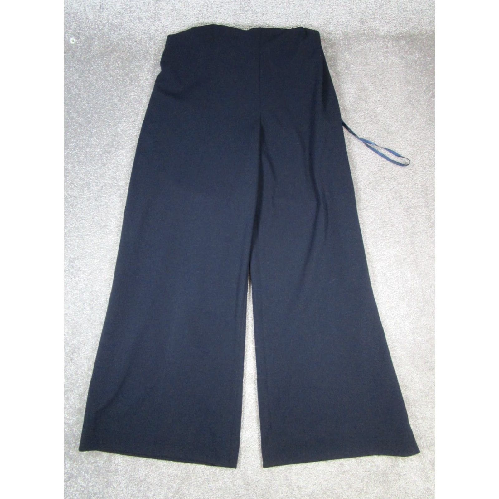 Tommy Hilfiger VINTAGE Tommy Hilfiger Jumpsuit Womens 14 Blue Wrap Size 36" / US 14 / IT 50 - 3 Thumbnail